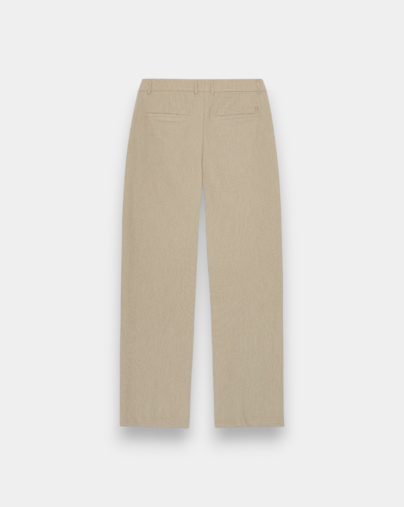 Pantalon Les Deux Reece Pleated Mini Check Pants 1001321 810 LES DEUX 