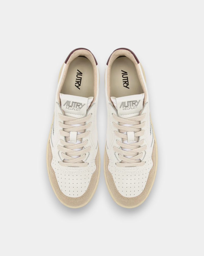 Zapatillas Autry Aulw LS03 AULW LS03 WHT/BURGUND AUTRY 