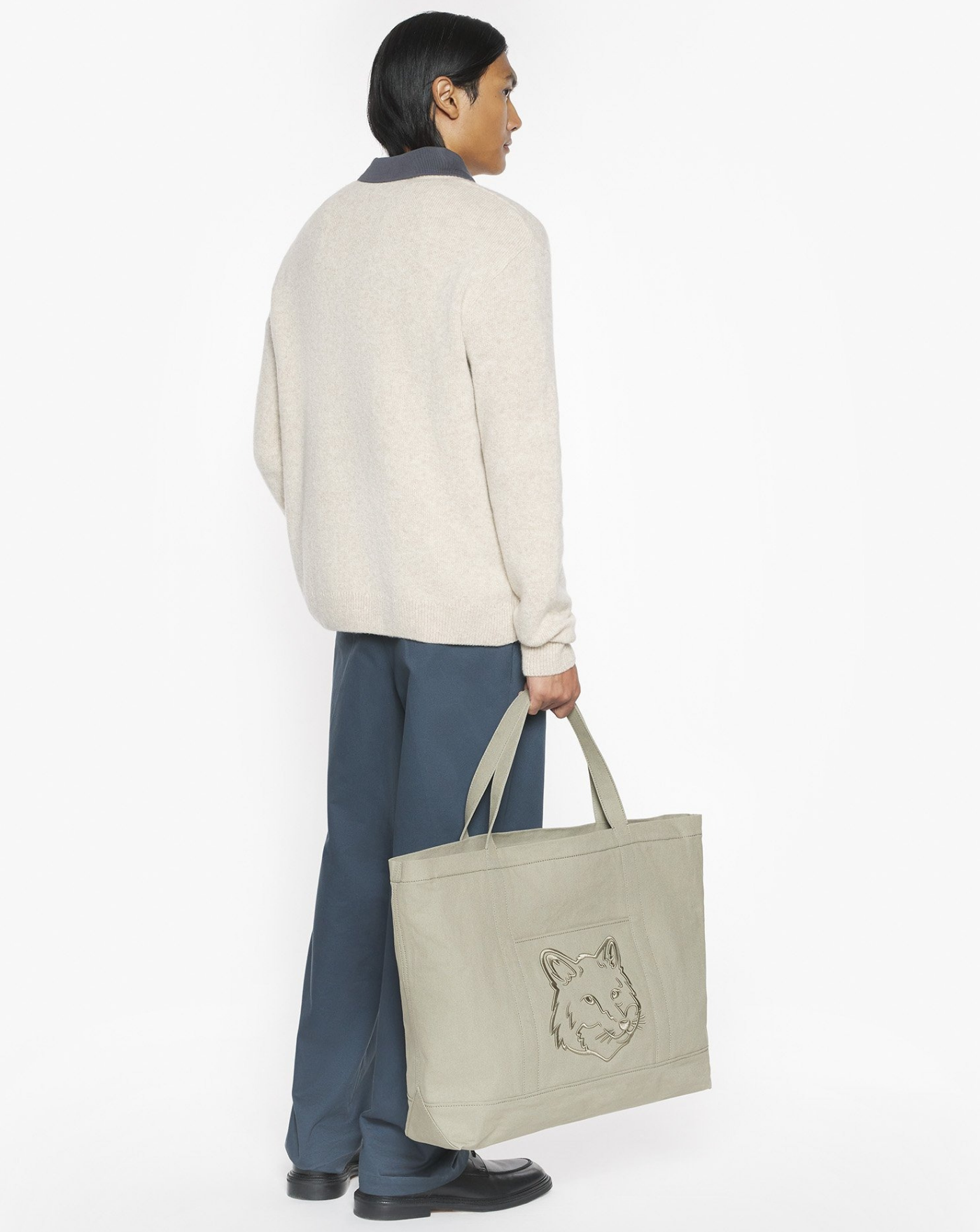 Jersey Maison Kitsune Fox Head Milano PM00817KT1180 0335 MAISON KITSUNE 