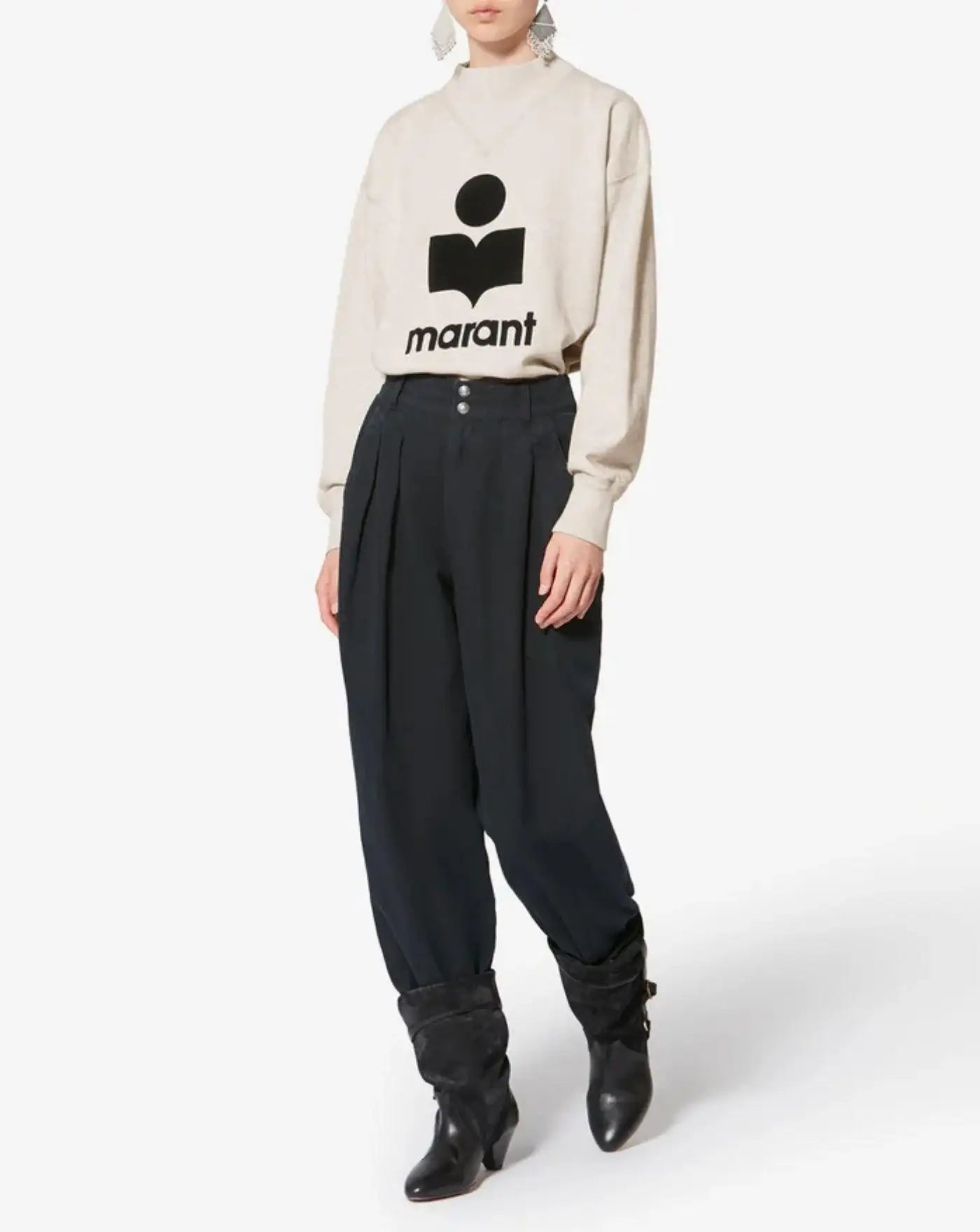 Sudadera Isabel Marant Moby 23PSW0003FA A1M07E23EC ISABEL MARANT 