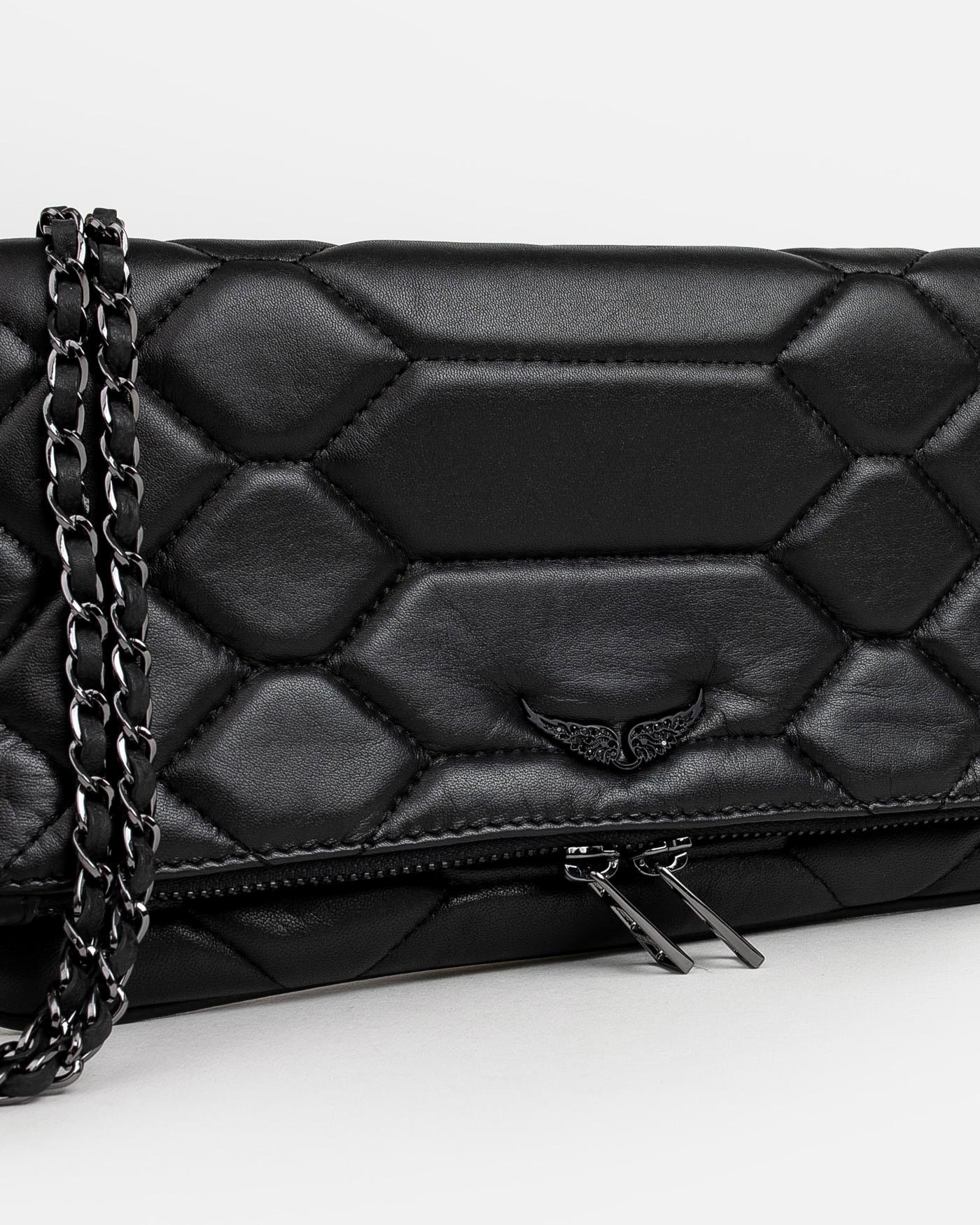 Bolso Zadig & Voltaire Rock XL Mat Scale LWBA02581 NOIR 001 ZADIG & VOLTAIRE 