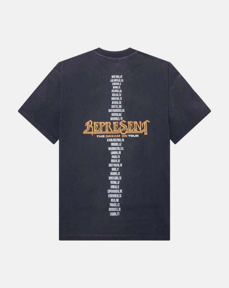 Camiseta Represent Golden Tour MLM100823 46SUN FADE GREY REPRESENT 