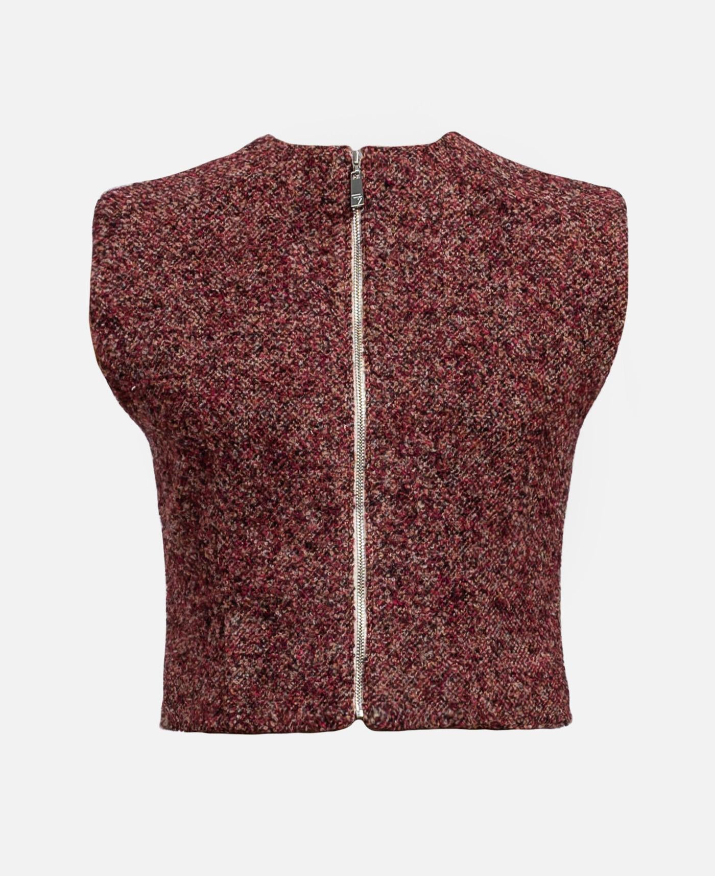 Top Remain Textured Wool Baked Apple RM1840 18 1648 REMAIN 