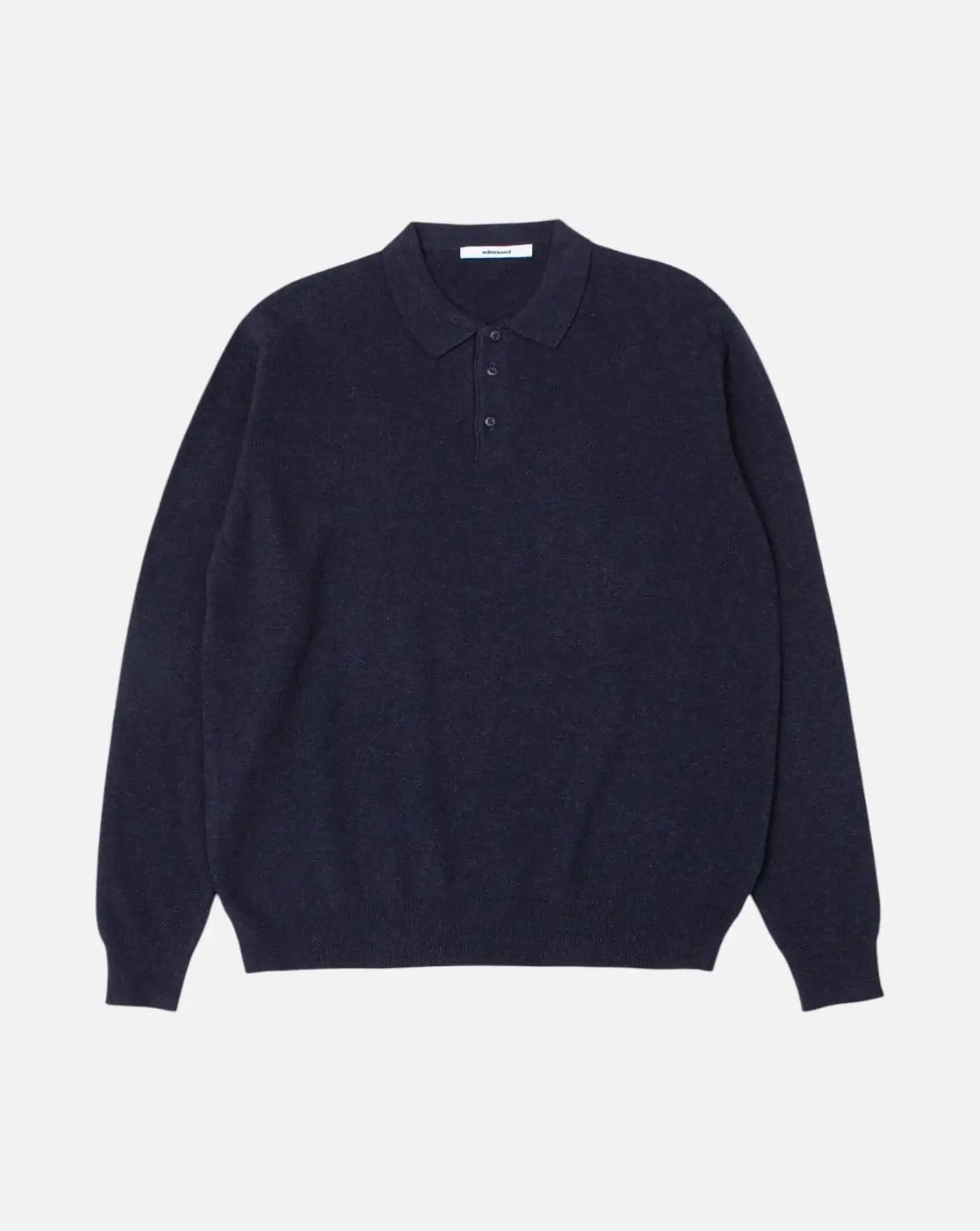 Polo Edmmond Wool 3266003590 PLAIN NAVY EDMMOND 