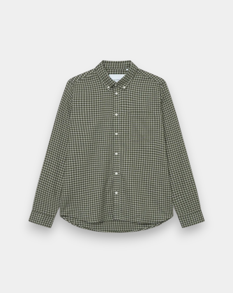 Camisa Les Deux Konrad Check Flannel Shirt 1000577 815 LES DEUX 