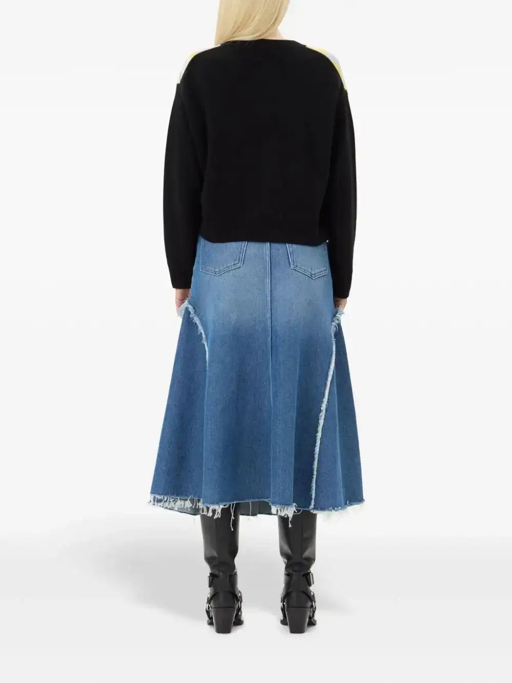 Falda Ganni Heavy Denim J1601 566 GANNI 