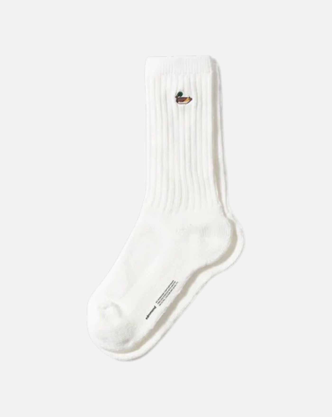 Calcetines Edmmond Duck socks 1269401010 PLAIN OFF WHITE EDMMOND 