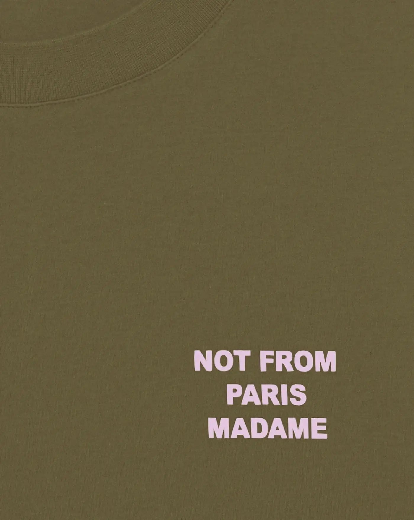 Camiseta Drole de Monsieur Le T-Shirt Slogan TS203 CO002 KK DROLE DE MONSIEUR 