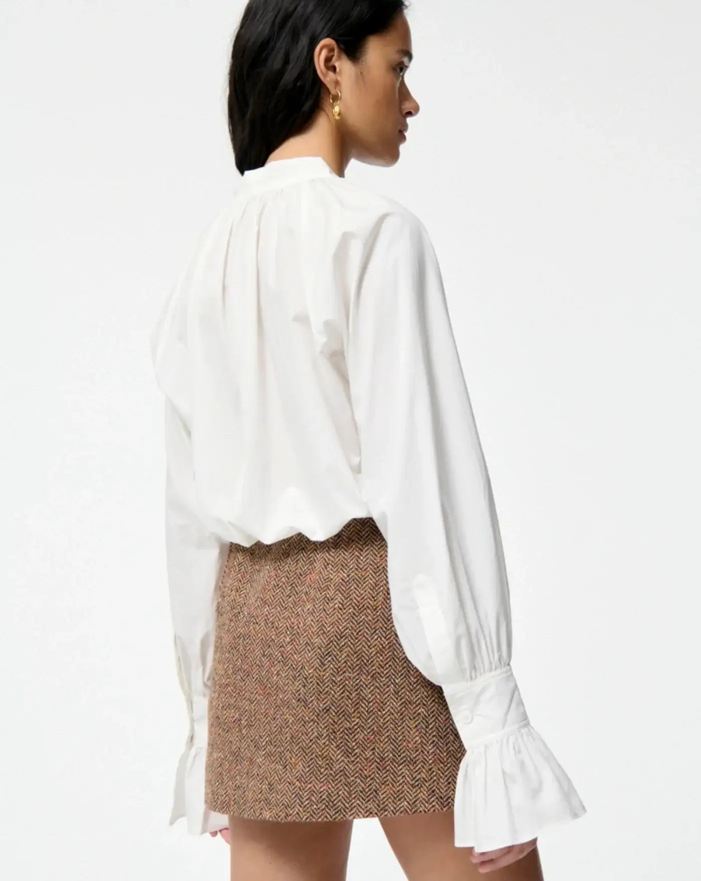 Blusa Vanessa Bruno Fatima 4EVA69V09816 WHITE VANESSA BRUNO 
