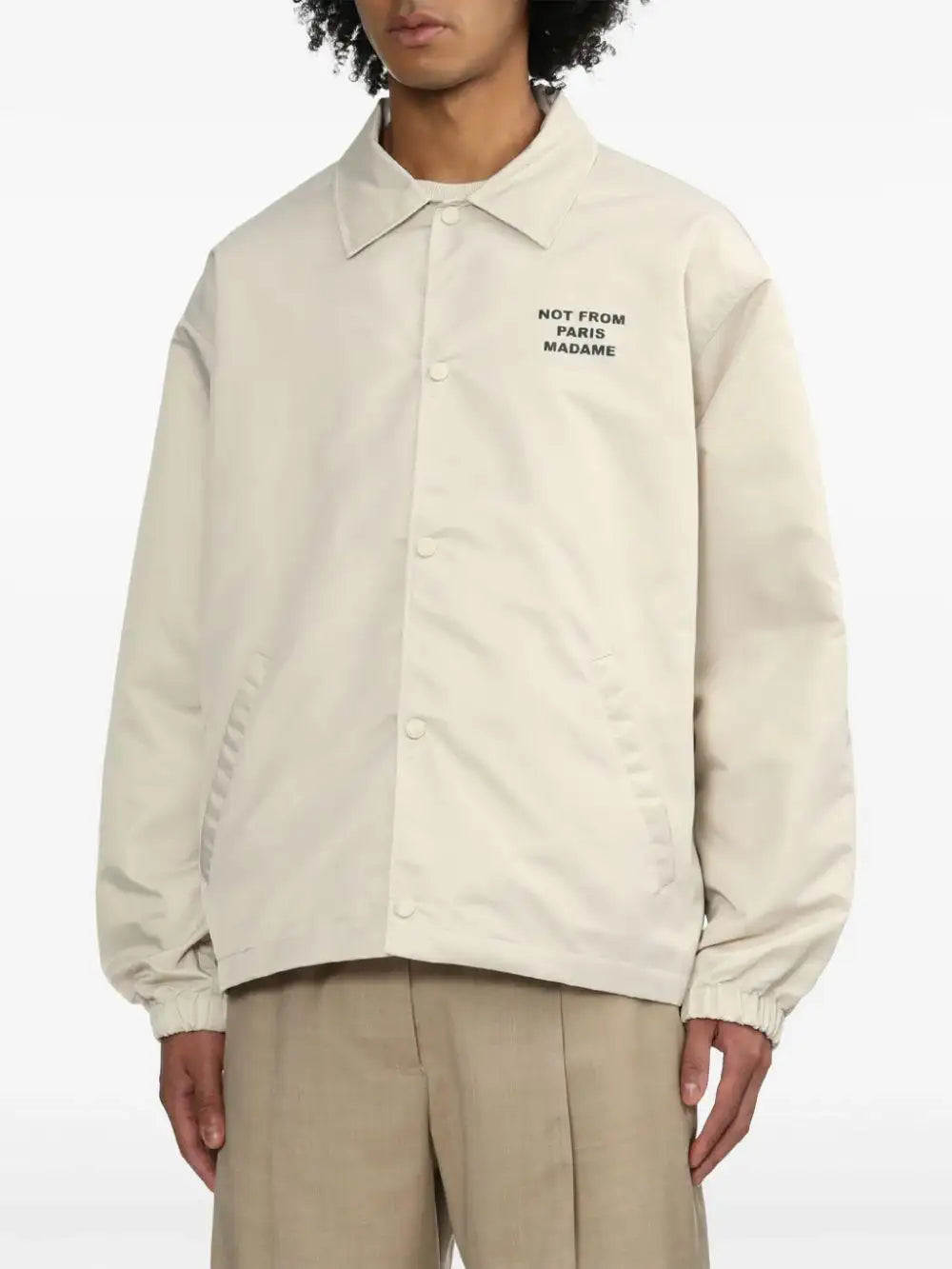 Camisa Drole de Monsieur La Veste Slogan JT183 PA014 MT MASTIC DROLE DE MONSIEUR 