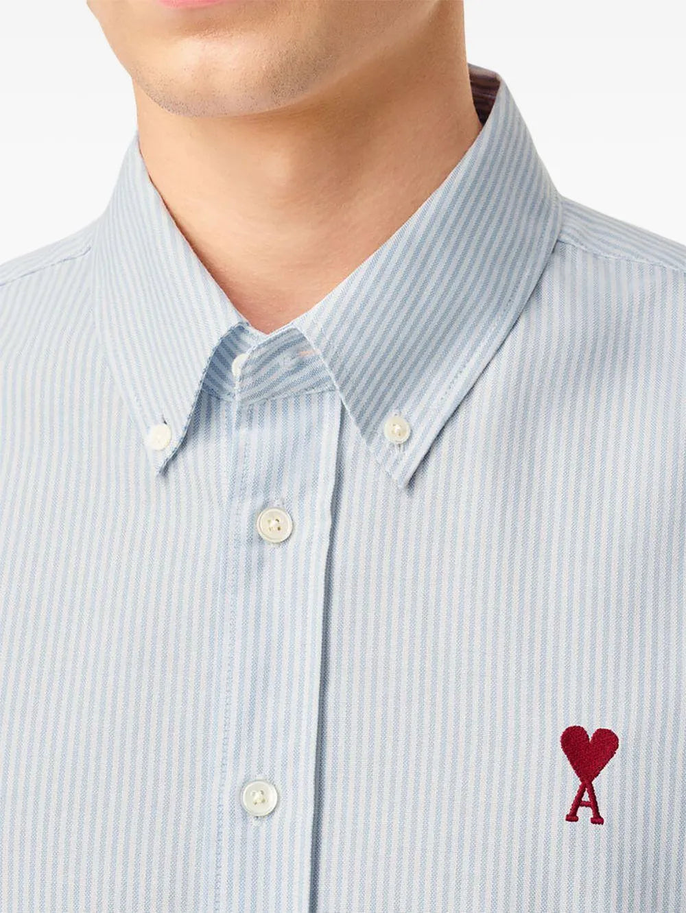Camisa Ami Paris Ami de Coeur BFUSH063CO0087 475 AMI PARIS 