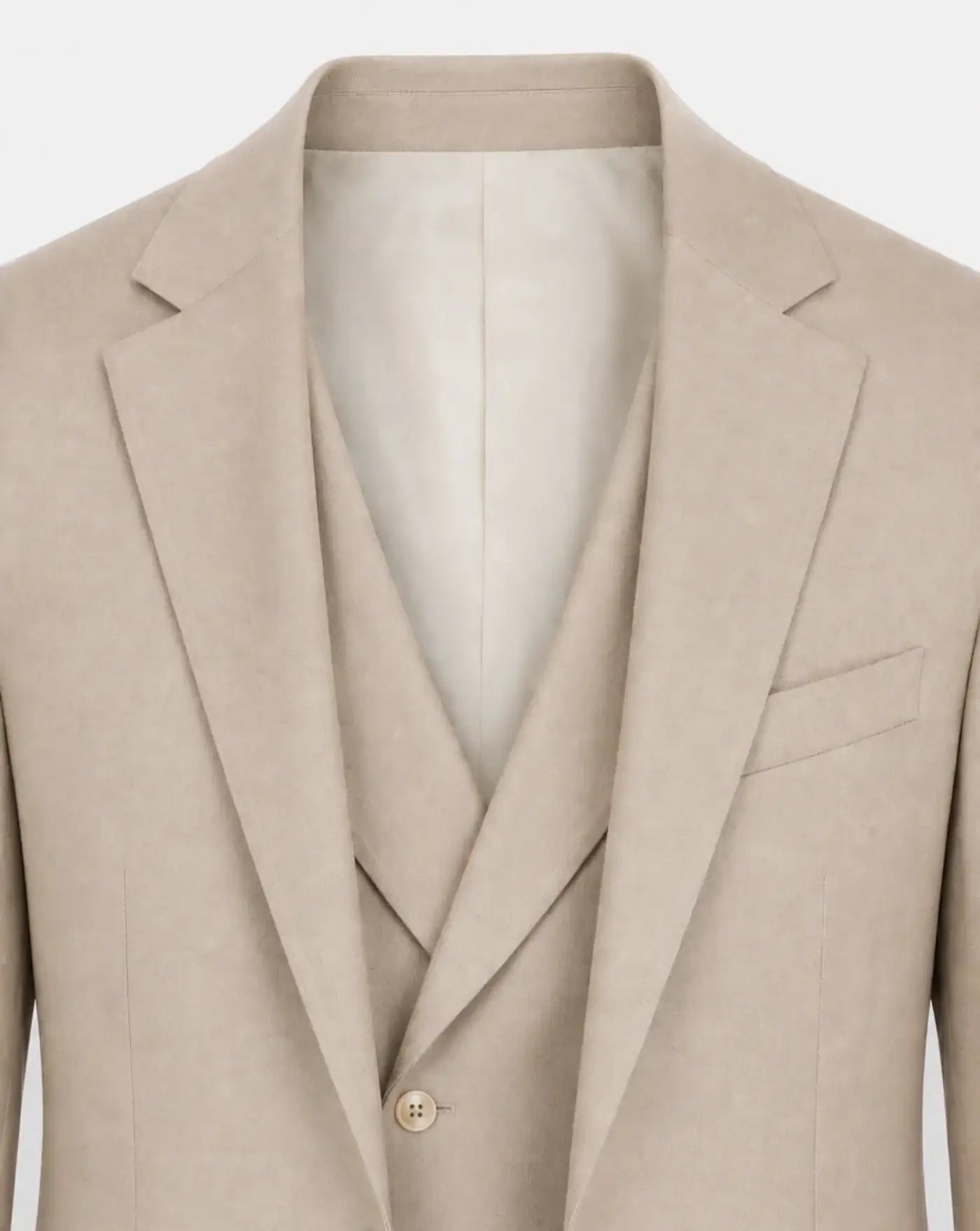 Traje Lubiam 3 Piezas 53311/01.3438/1380 BEIGE LUIGI BIANCHI MANTOVA 