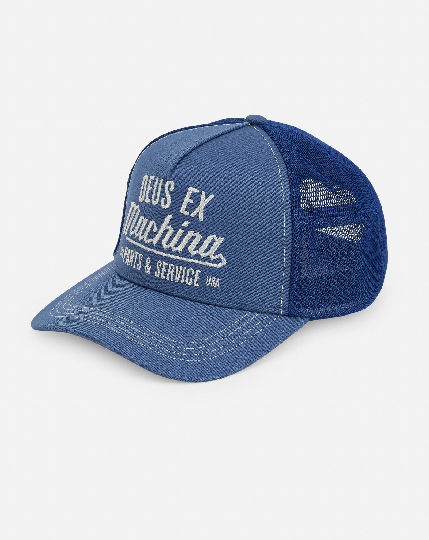 Gorra Deux Ex Machina Overbite Trucker DMP257956 MECHANIC BLUE DEUS EX MACHINA 