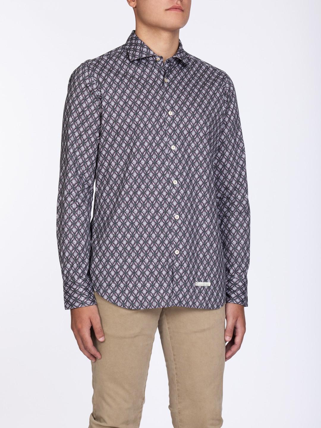 Camisa Tintoria Mattei Estampado 1RCRNJWFX1 25 TINTORIA MATTEI 