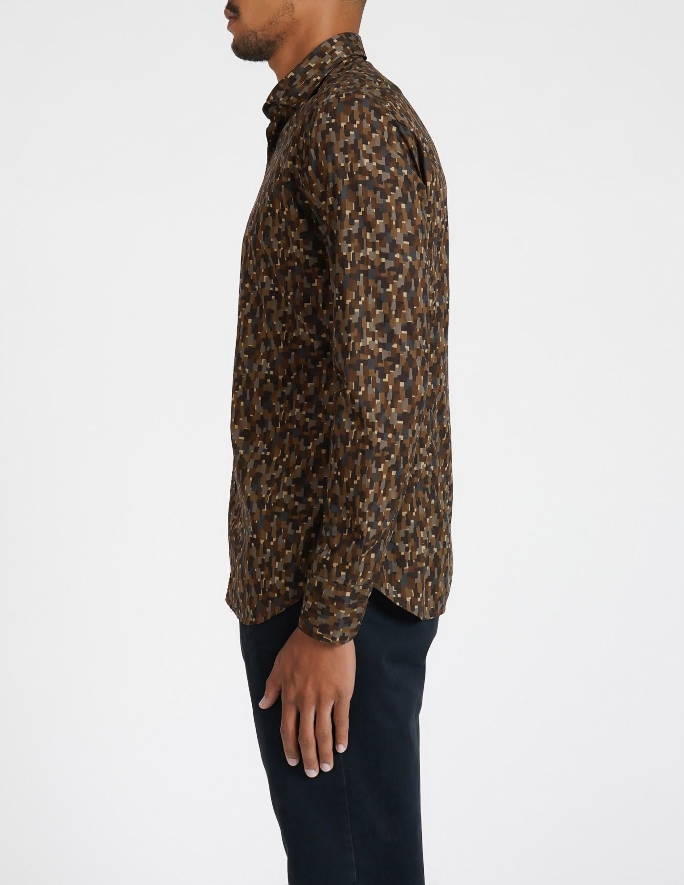 Camisa Tintoria Mattei Estampado 1G6ZNJWFR5 75 TINTORIA MATTEI 