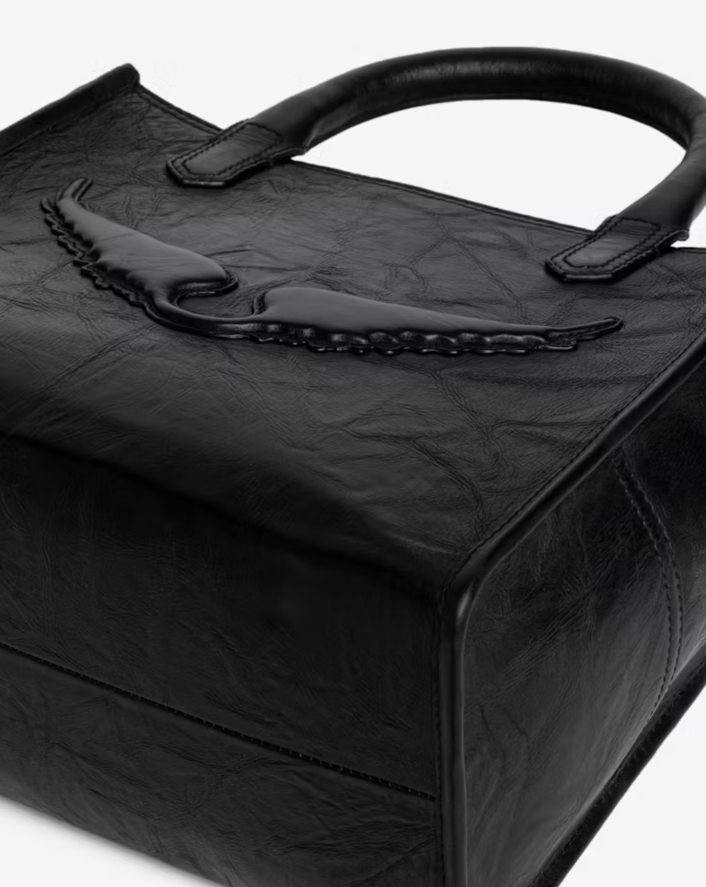 Bolso Zadig & Voltaire Angel Tote Xs Cow Burnish LWBA04144 011 ZADIG & VOLTAIRE 