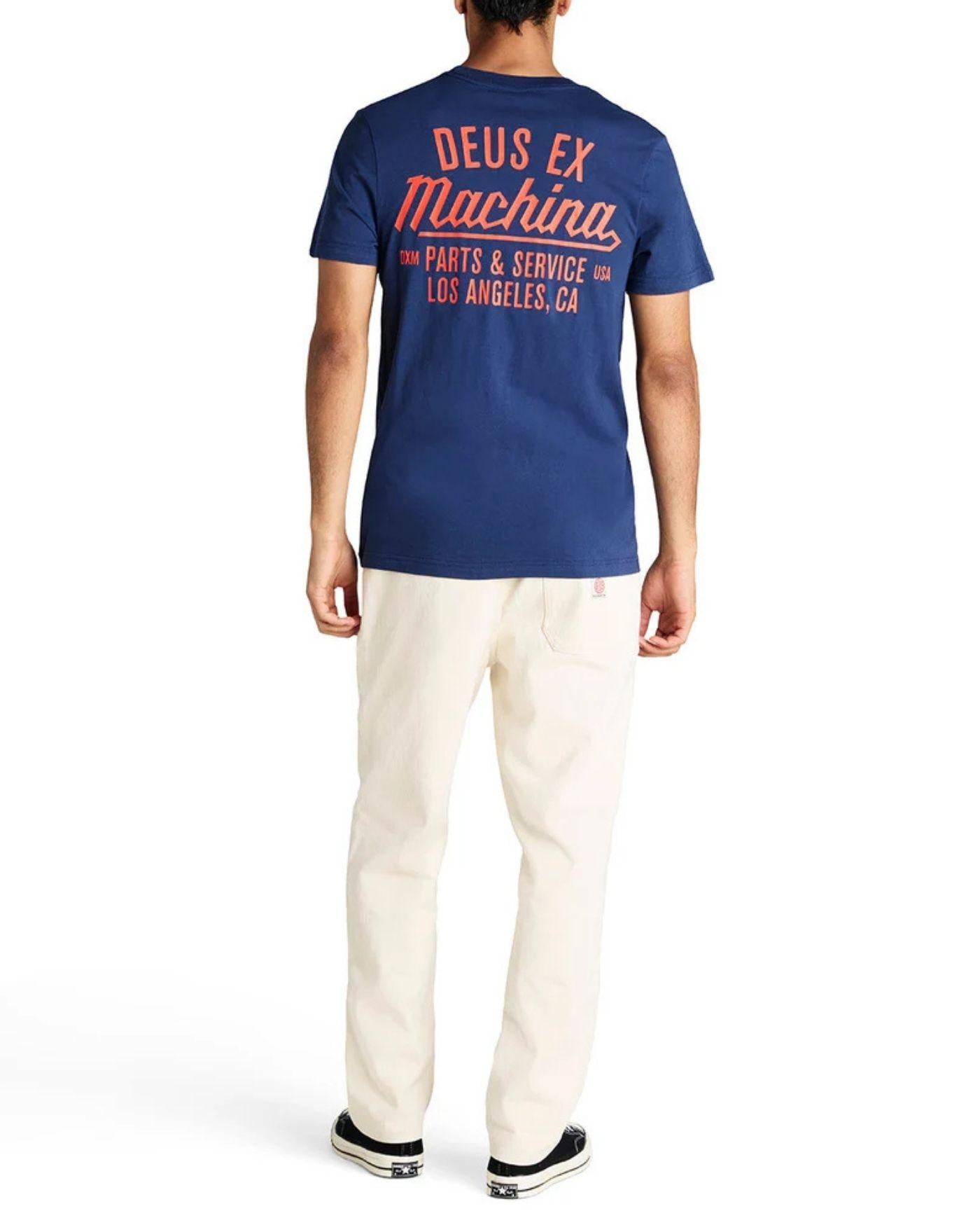 Camiseta Deus Ex Machina Overbite DMP251953C MECHANIC BLUE DEUS EX MACHINA 