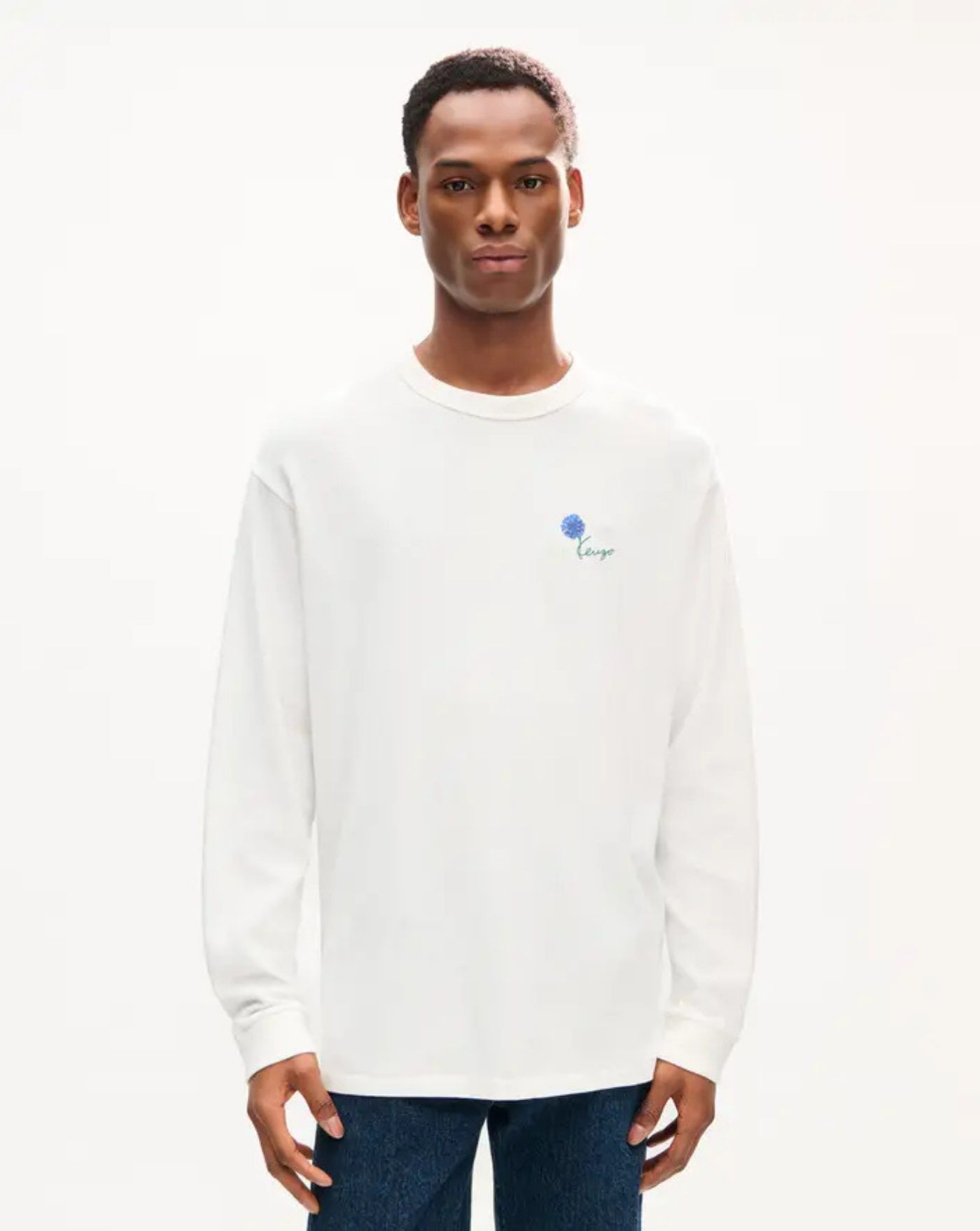 Camiseta Kenzo Tulip FG65TL3634SK 02 OFF WHITE KENZO 