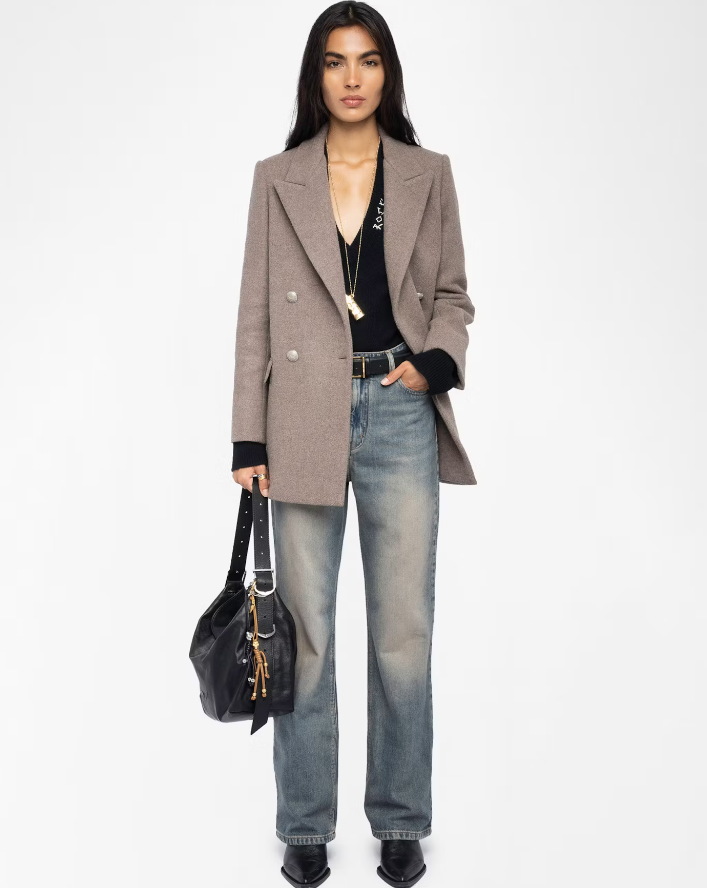 Abrigo Zadig & Voltaire Miew WWCO01238 WOOD ZADIG & VOLTAIRE 