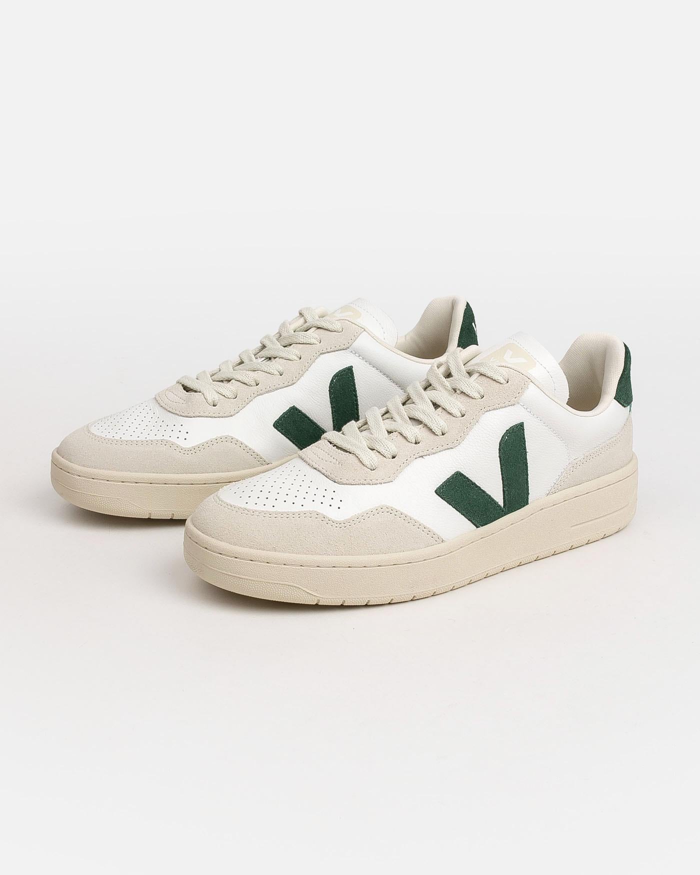 Zapatillas Veja V-90 O.T. Leather Extra White Cyprus VD2003384B EXTRA-WHITE-CYPRUS VEJA 