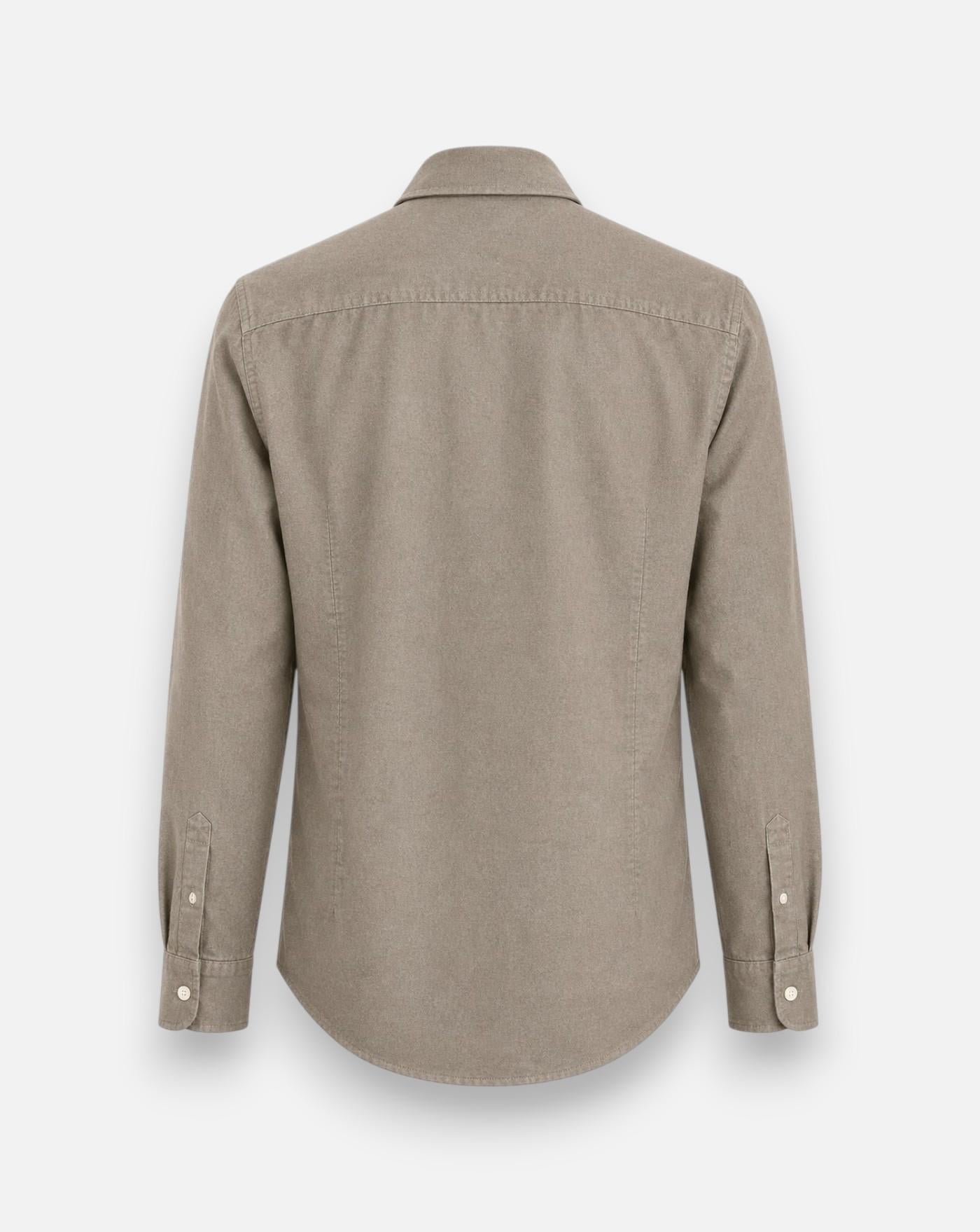 Camisa Bastoncino Franela B1726/3 BROWN BASTONCINO 