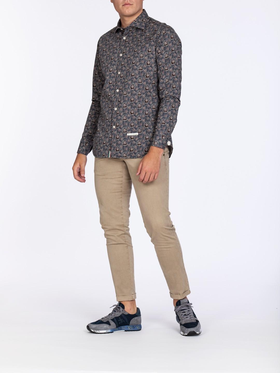 Camisa Tintoria Mattei Estampado 1RC1NJWFD1 97 TINTORIA MATTEI 