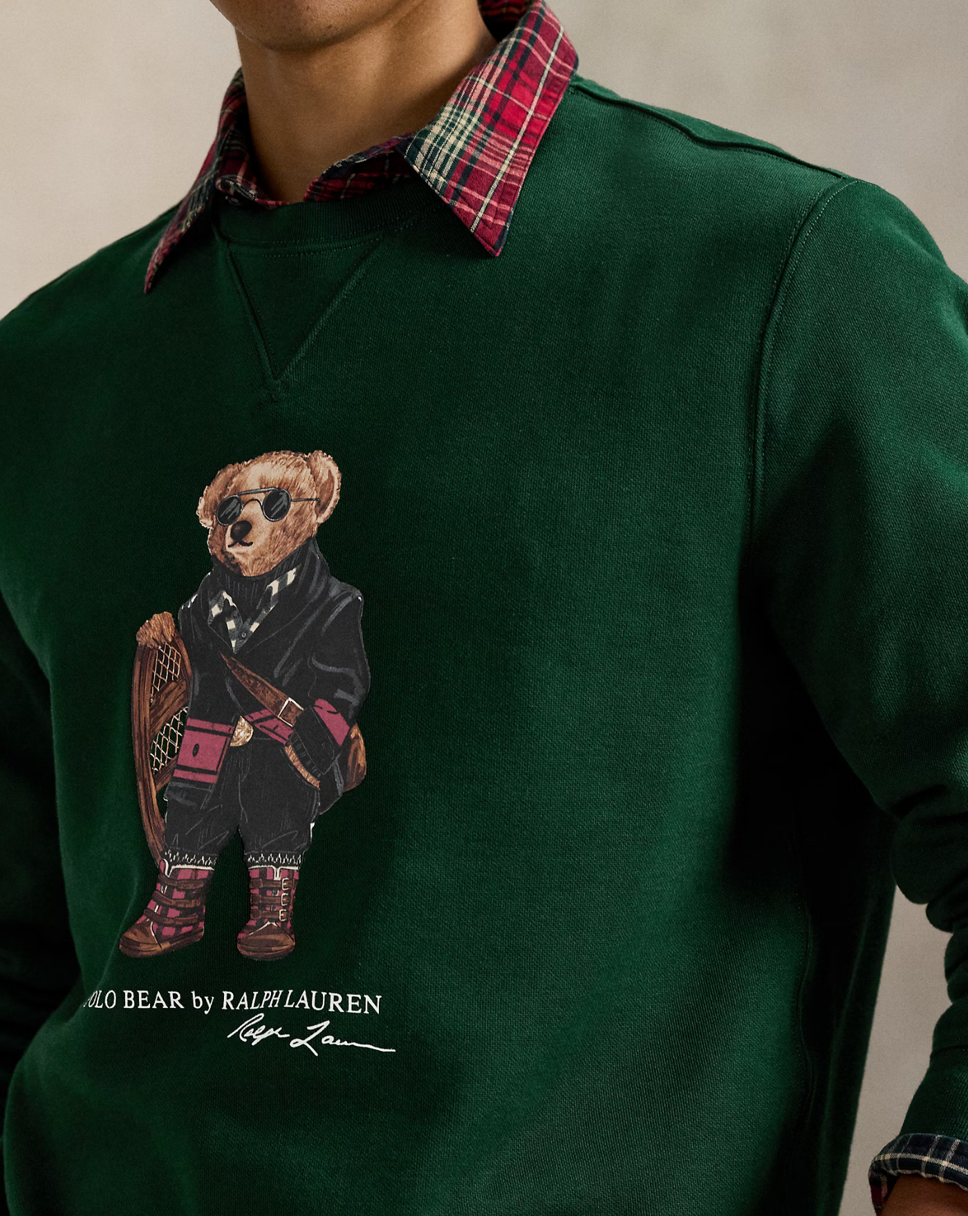 Sudadera Polo Ralph Lauren Bear 710981794001 MOSS AGATE POLO RALPH LAUREN 