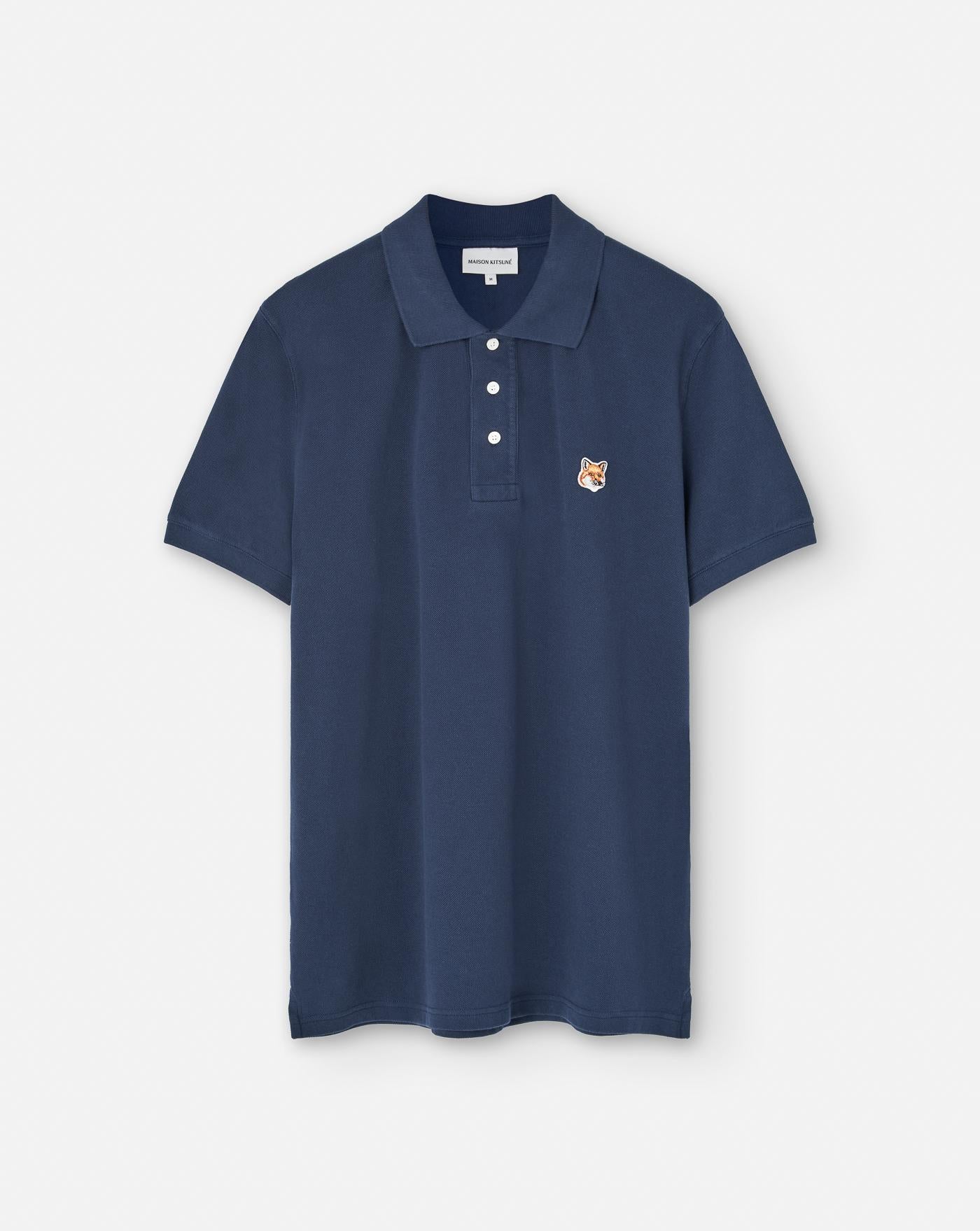 Polo Maison Kitsune Fox Head Patch LM00208KJ7002 P476 MAISON KITSUNE 