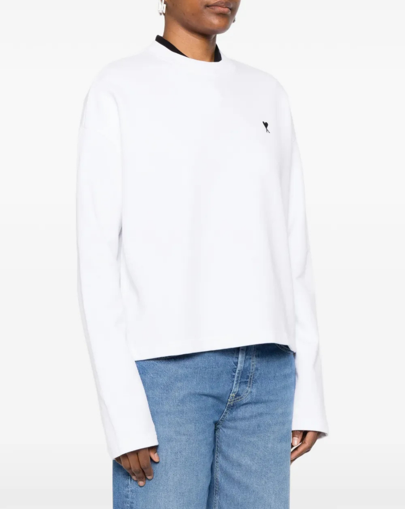 Sudadera Ami Paris Ami de Coeur FSW766730 100 AMI PARIS 