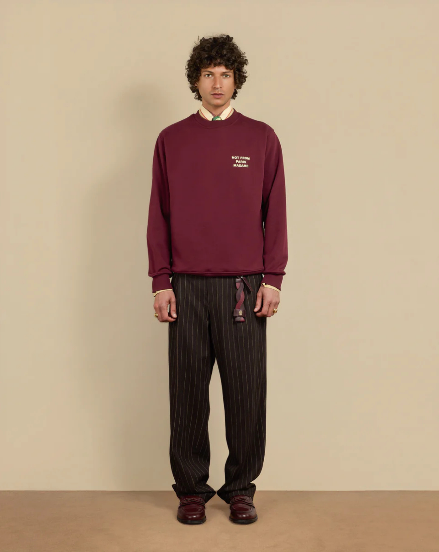 Sudadera Drole de Monsieur Le Sweatshirt Slogan SW149 CO127 WN DROLE DE MONSIEUR 