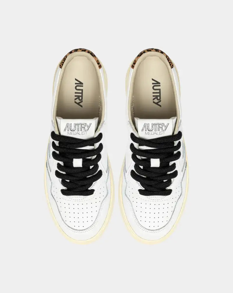 Zapatillas Autry Medalist Aulw OC01 AULW OC01 WHT/LEOP AUTRY 
