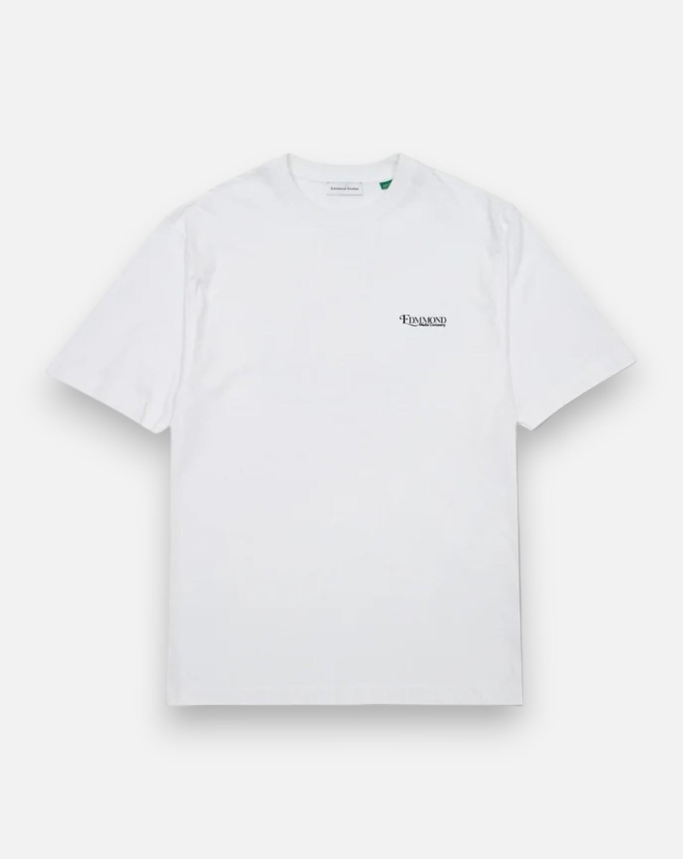 Camiseta Edmmond Media Company 1263030000 PLAIN WHITE EDMMOND 