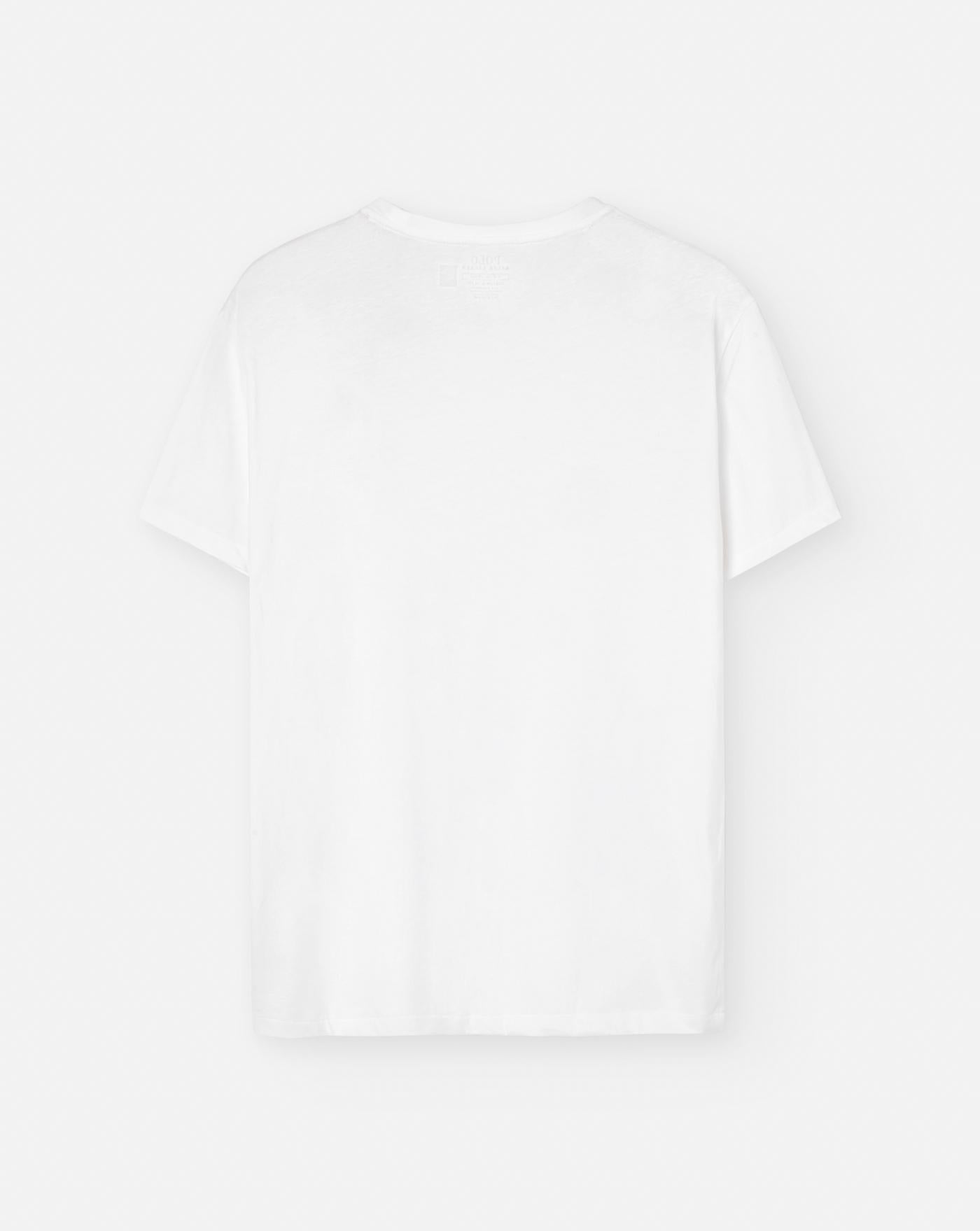 Camiseta Polo Ralph Lauren Basic 710680785003 WHITE POLO RALPH LAUREN 