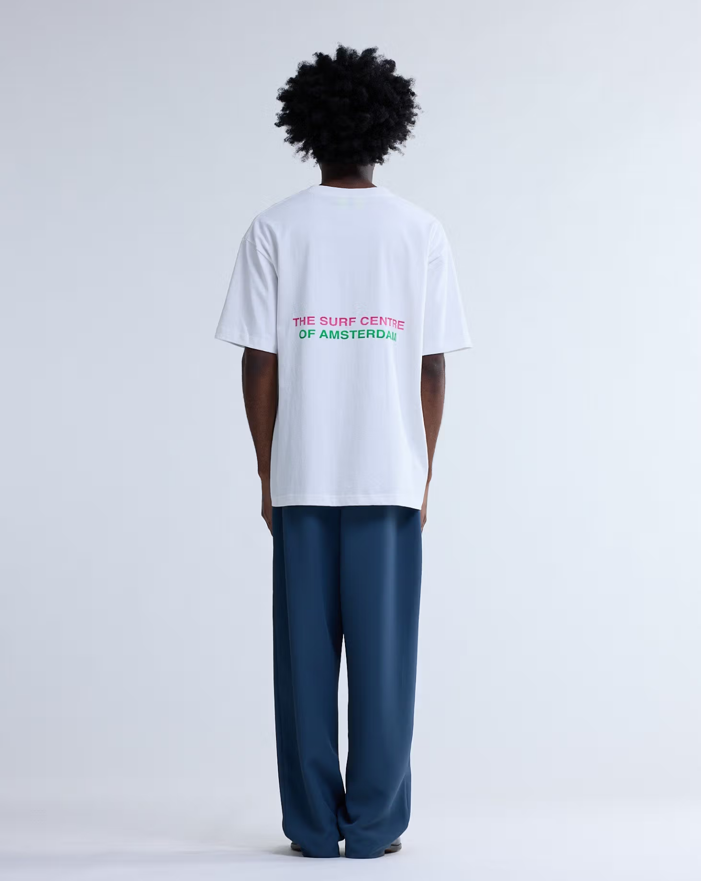 Camiseta New Amsterdam Surf Centre 2601077002 WASHED WHITE NEW AMSTERDAM 