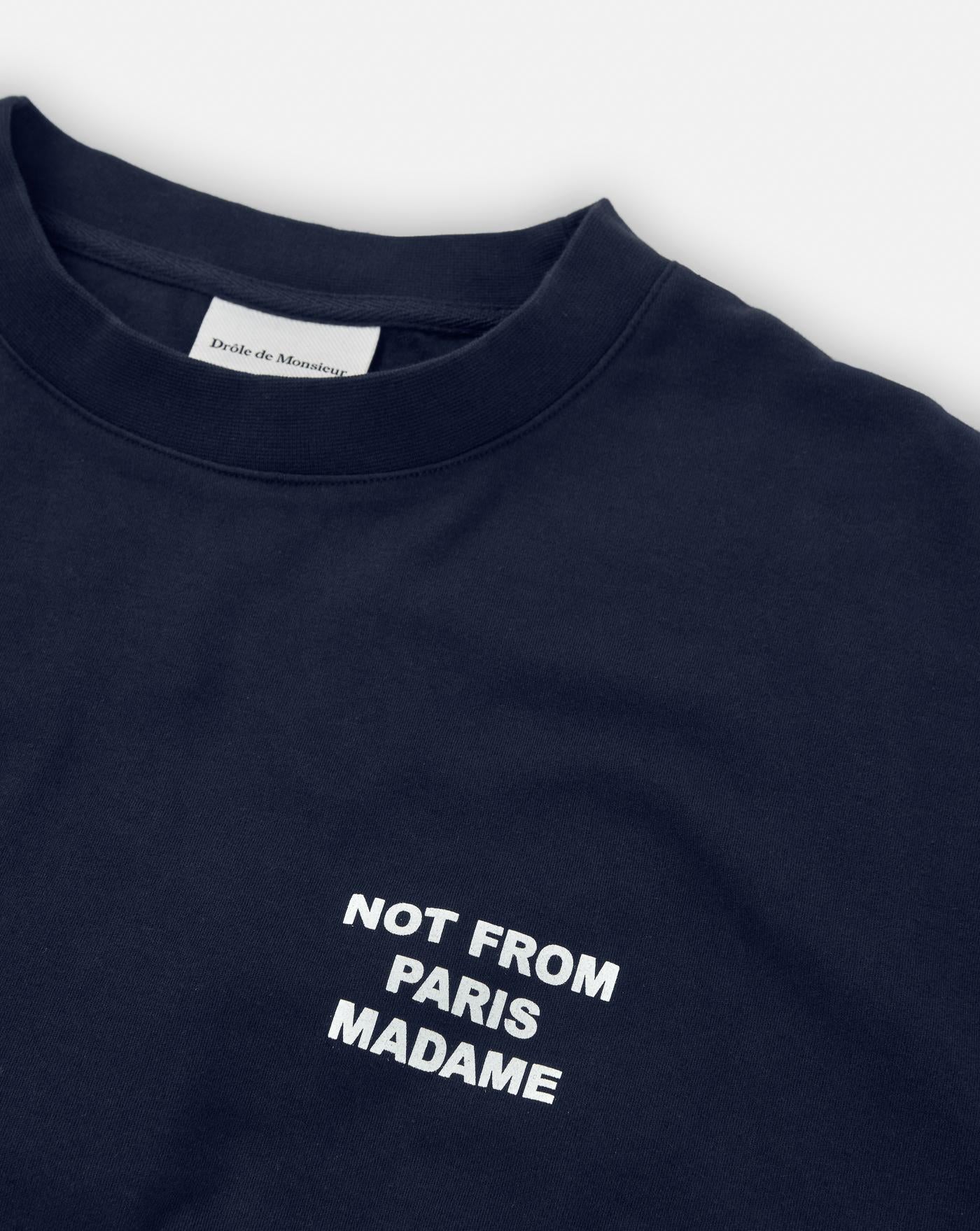 Camiseta Drole de Monsieur Le T-Shirt Slogan TS203 CO002 NY DROLE DE MONSIEUR 