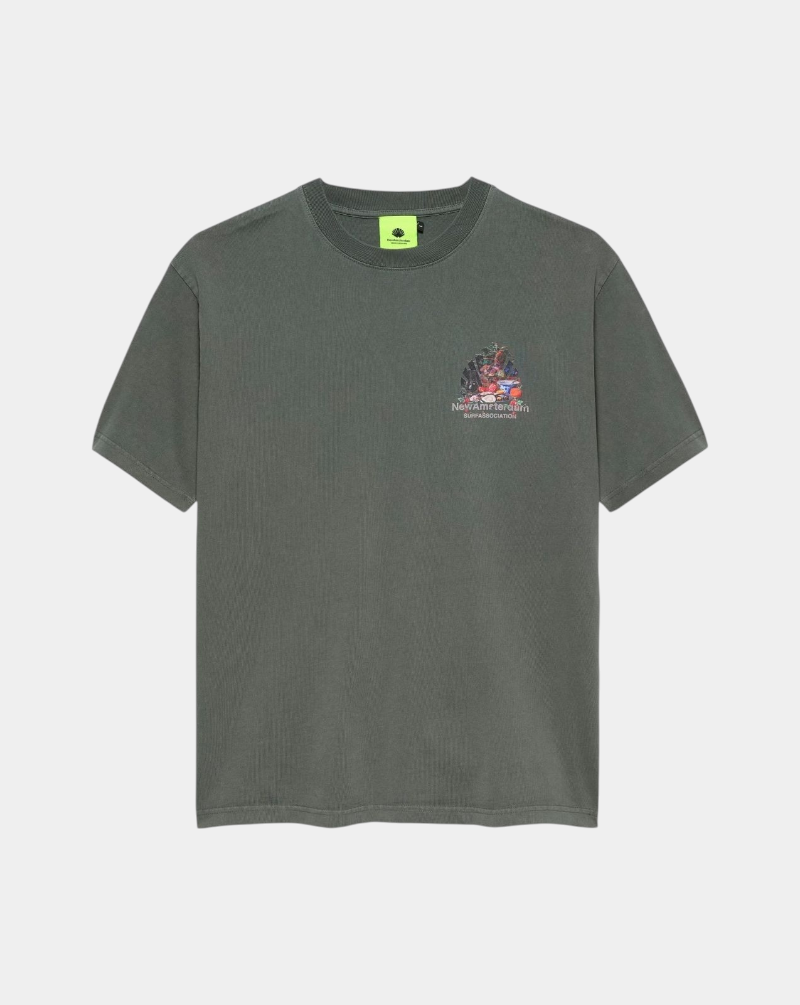 Camiseta New Amsterdam Buffet Tee 2502076003 GREEN NEW AMSTERDAM 