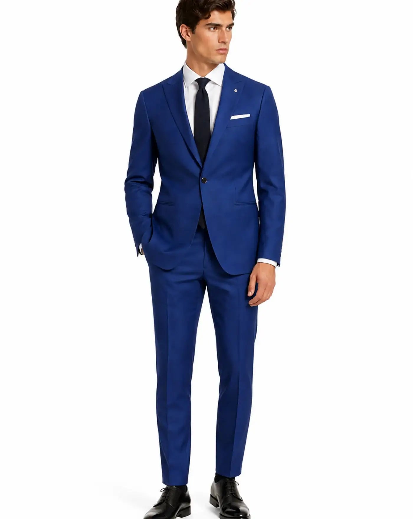 Traje Luigi Bianchi Mantova 00503/9-3438 BLUE LUIGI BIANCHI MANTOVA 