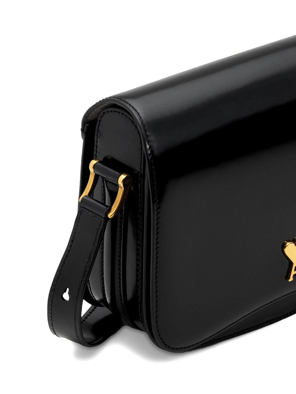 Bolso Ami Paris Leather Paris Paris Bag ULL717AL0139 001 AMI PARIS 