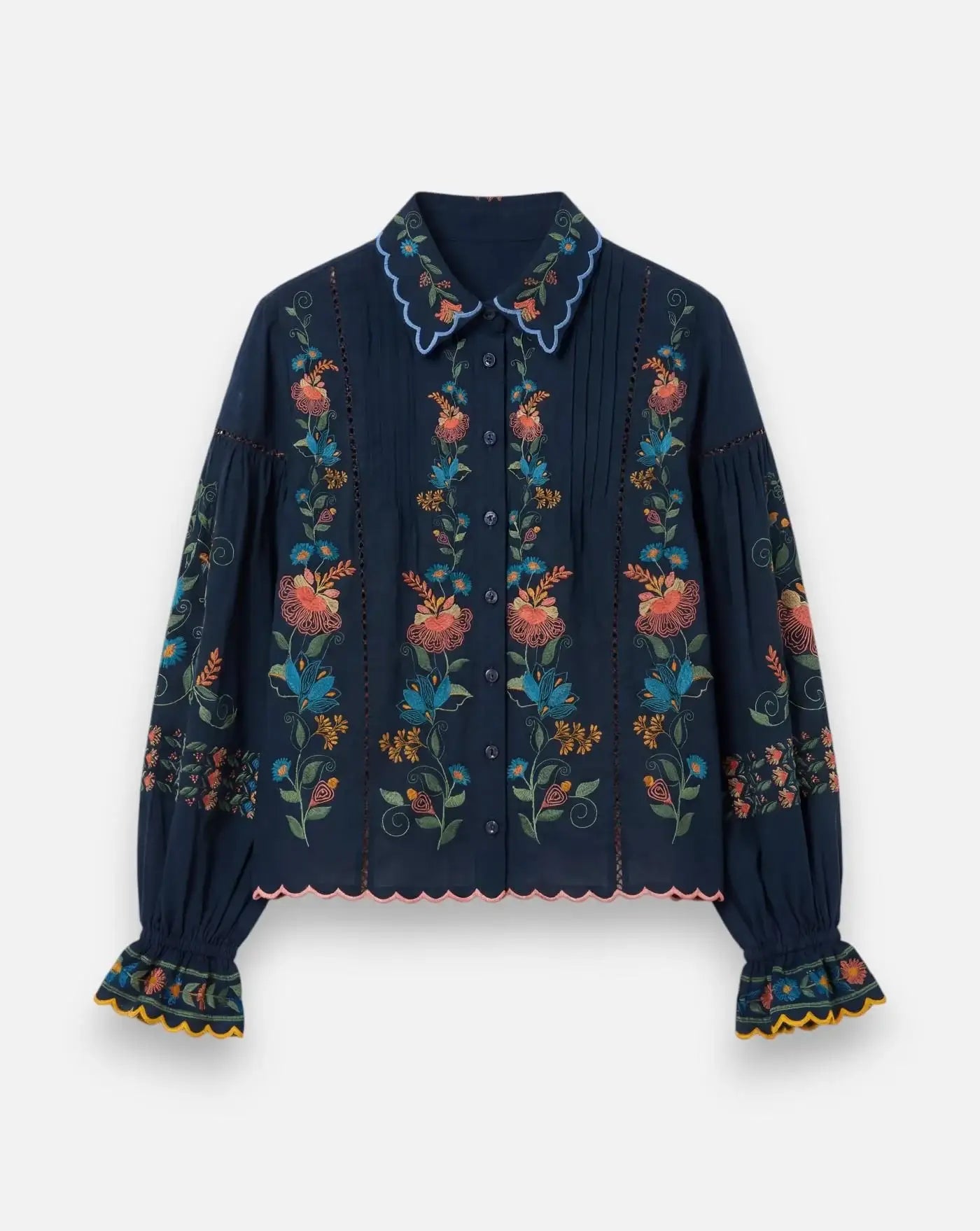 Blusa Farm Rio Stitched Garden 358020 26091 STITCHED GARDEN FARM RIO 