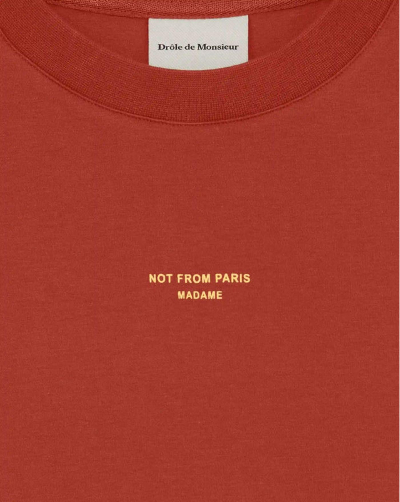 Camiseta Drole de Monsieur Classic Slogan T-shirt TS202 CO002 DRD DROLE DE MONSIEUR 