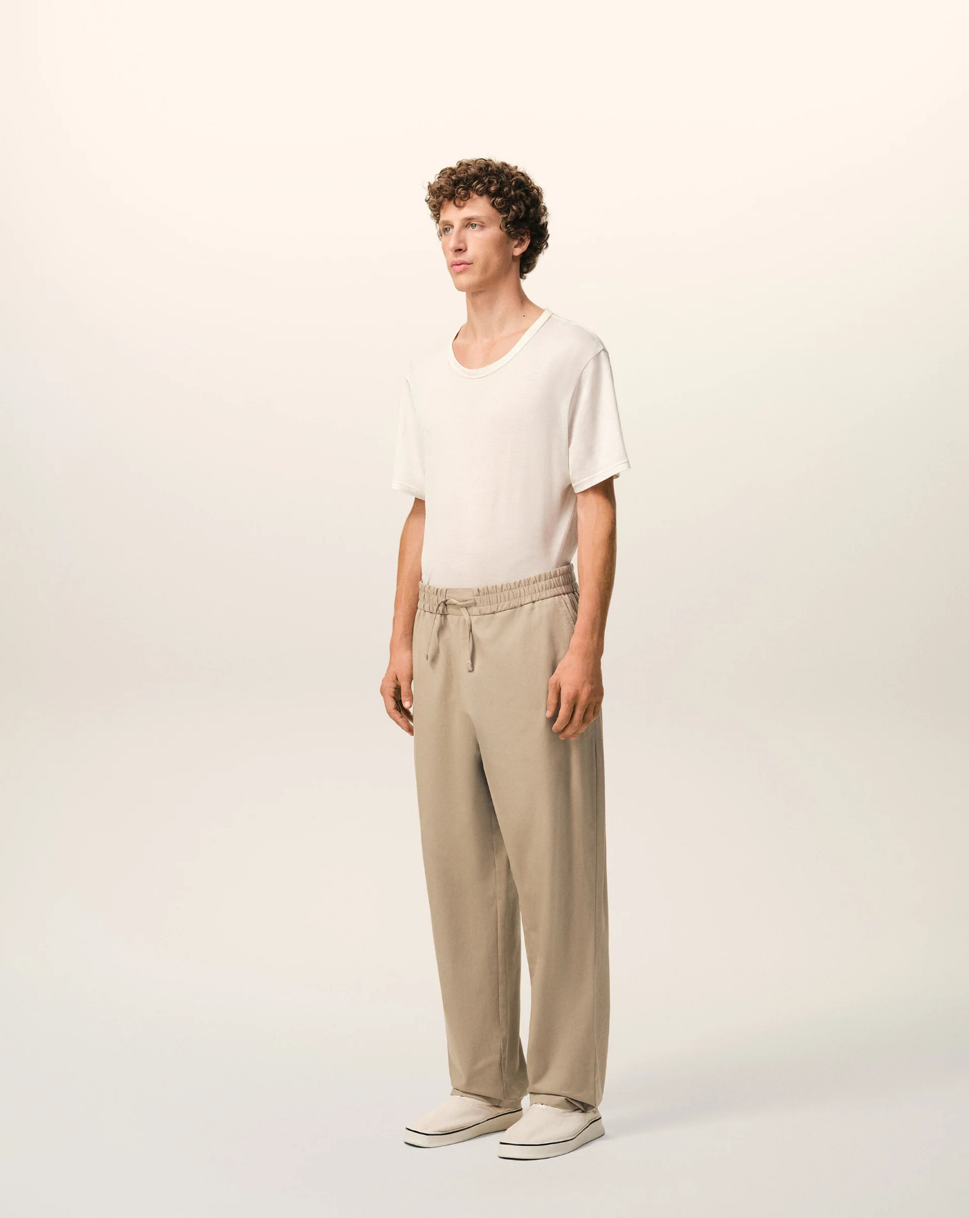 Pantalon Ami Paris Elasticated Waist Trousers HTR868CO0214 A036 AMI PARIS 