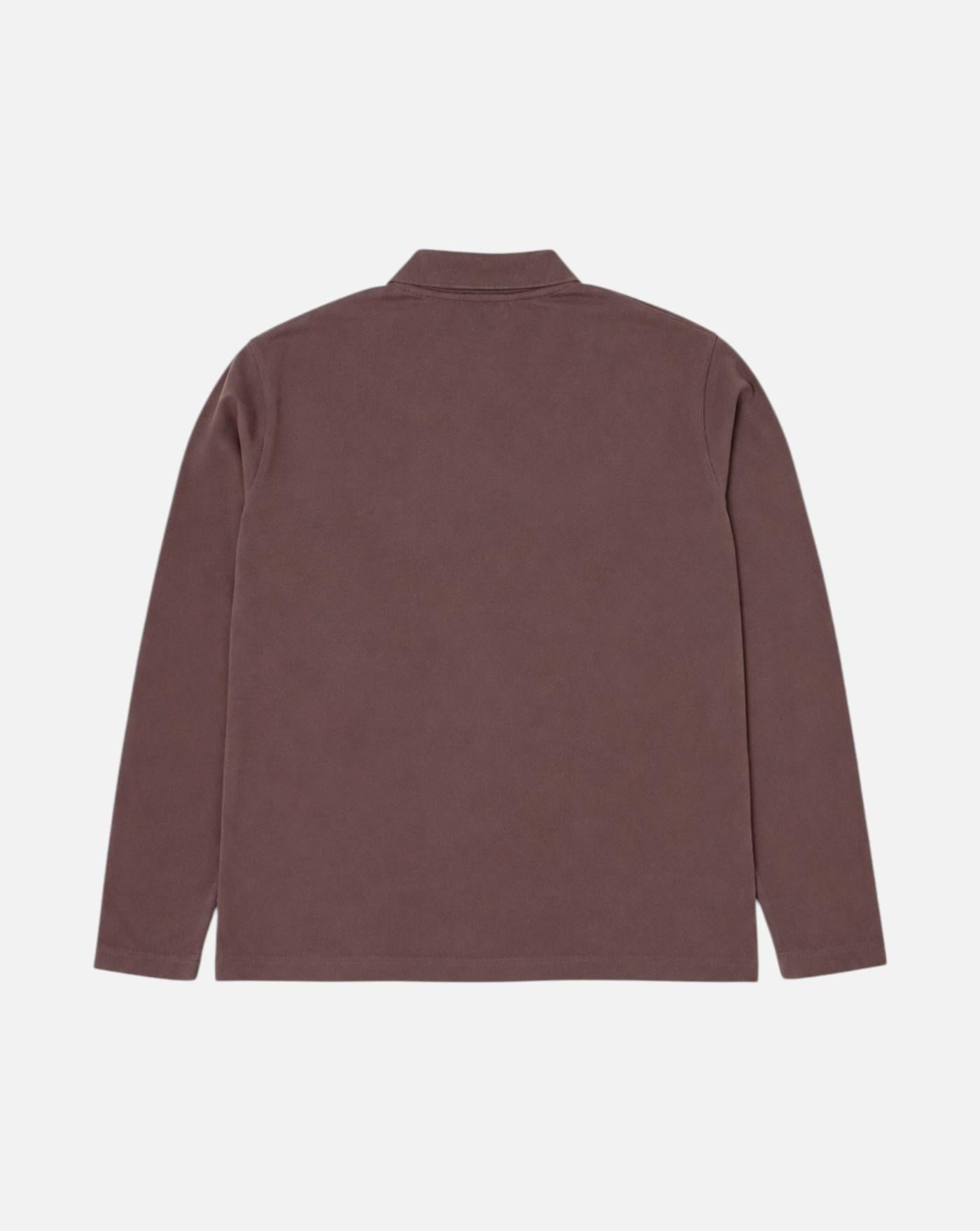 Polo Edmmond Duck LS 3262001790 PLAIN CHOCOLATE EDMMOND 