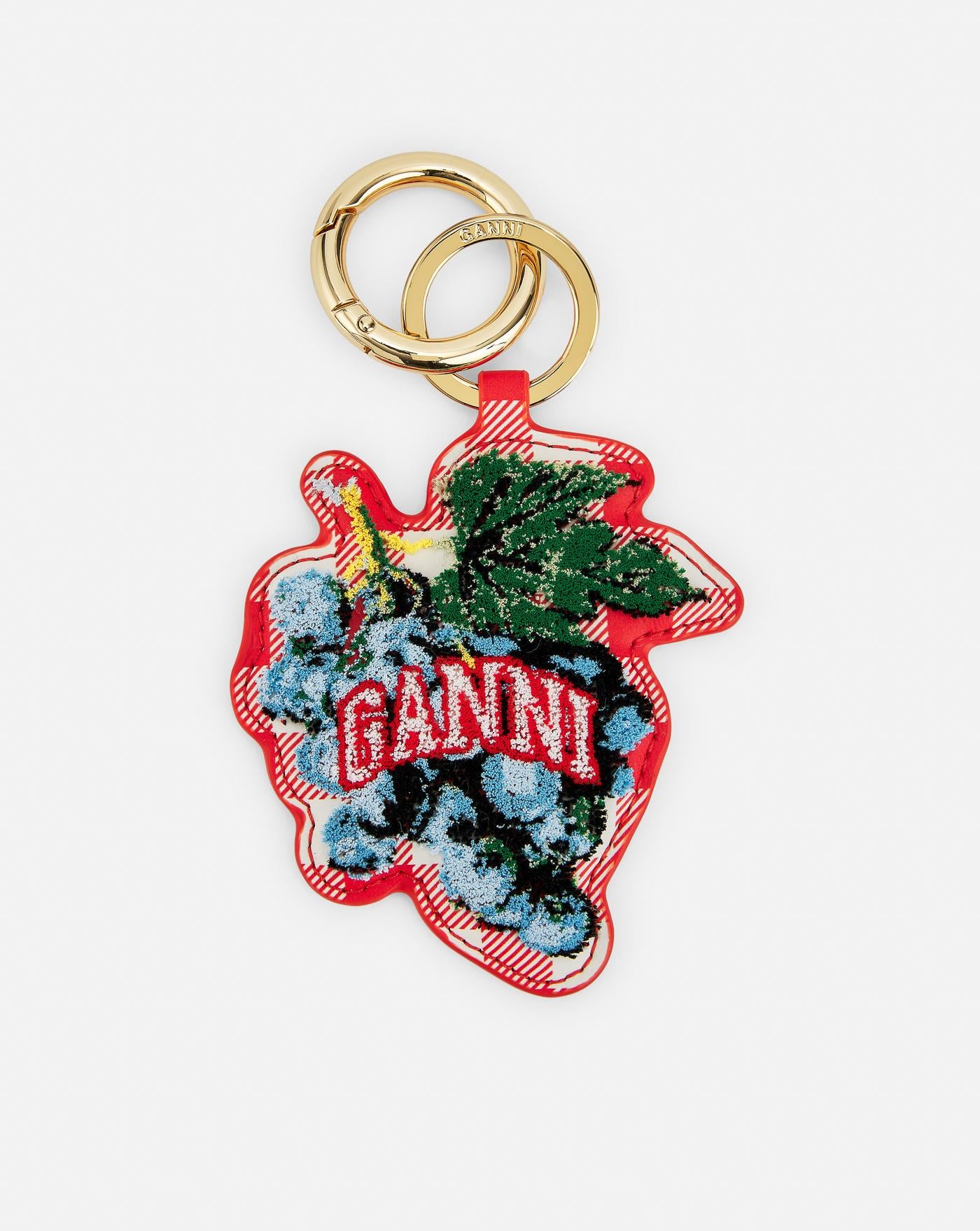 Llavero Ganni Banana Keyring Velvet A6810 847 GANNI 