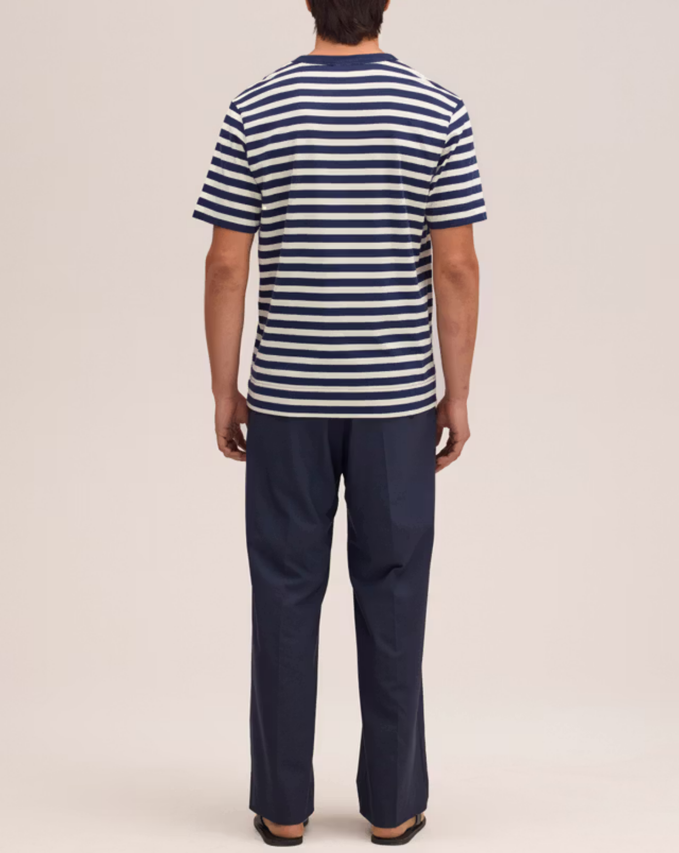 Camiseta NN.07 Adan 2610000096 724 NAVY STRIPE NN. 07 
