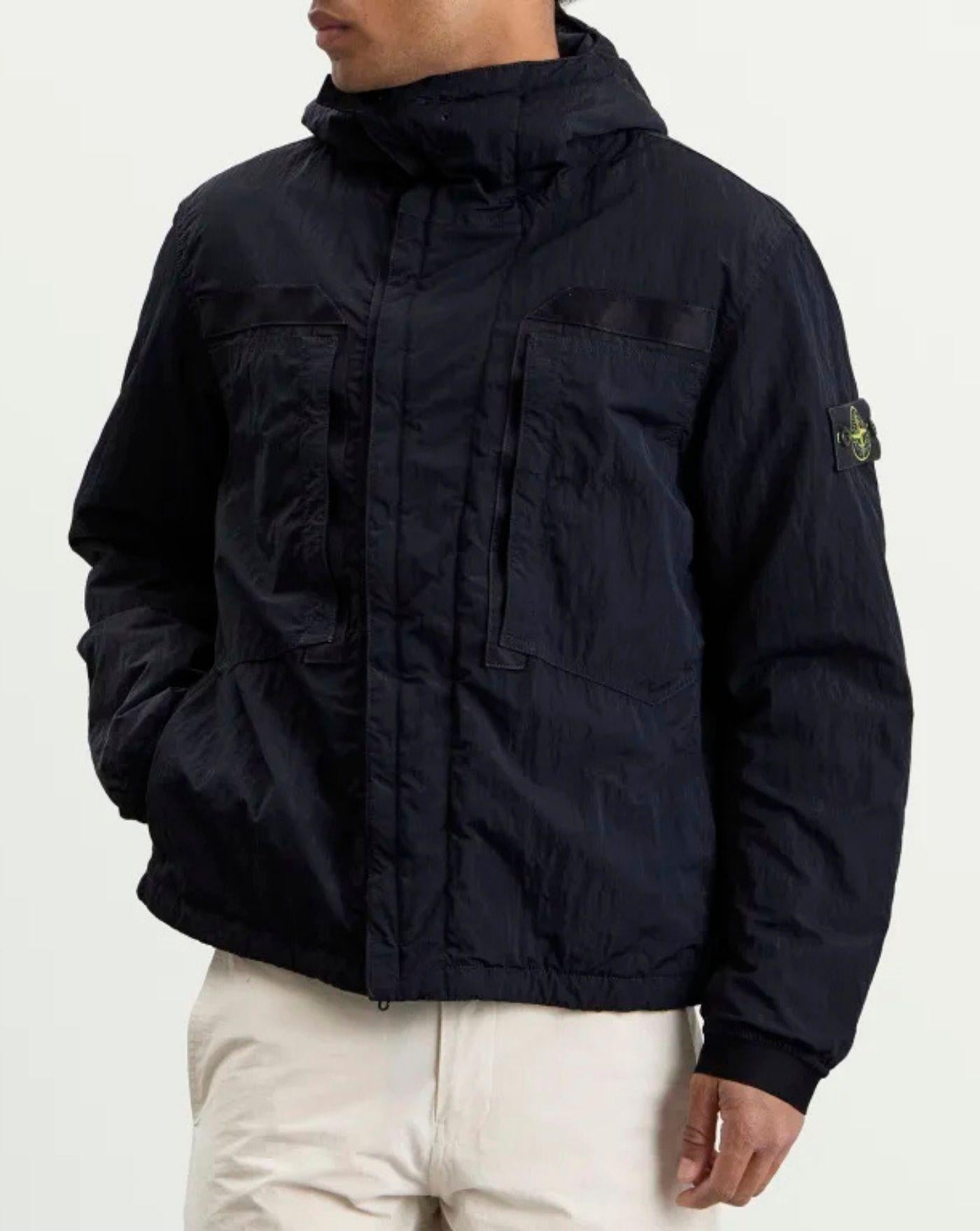 Chaqueta Stone Island Warp Rib Nylon-TC Hooded Jacket L2S15Q100007 S0405V002A STONE ISLAND 