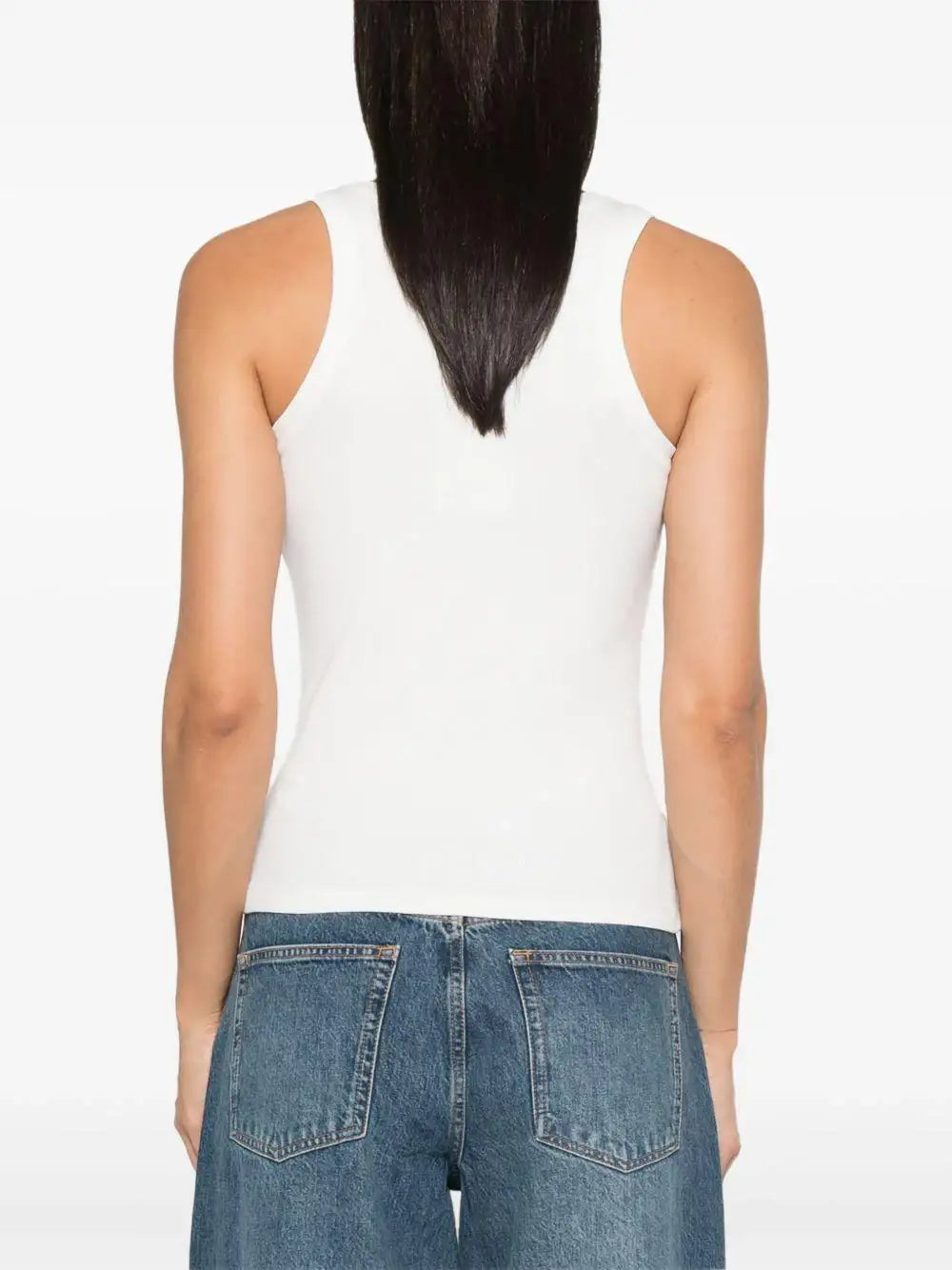Top Anine Bing Alessia Tank A0810316 IVORY ANINE BING 
