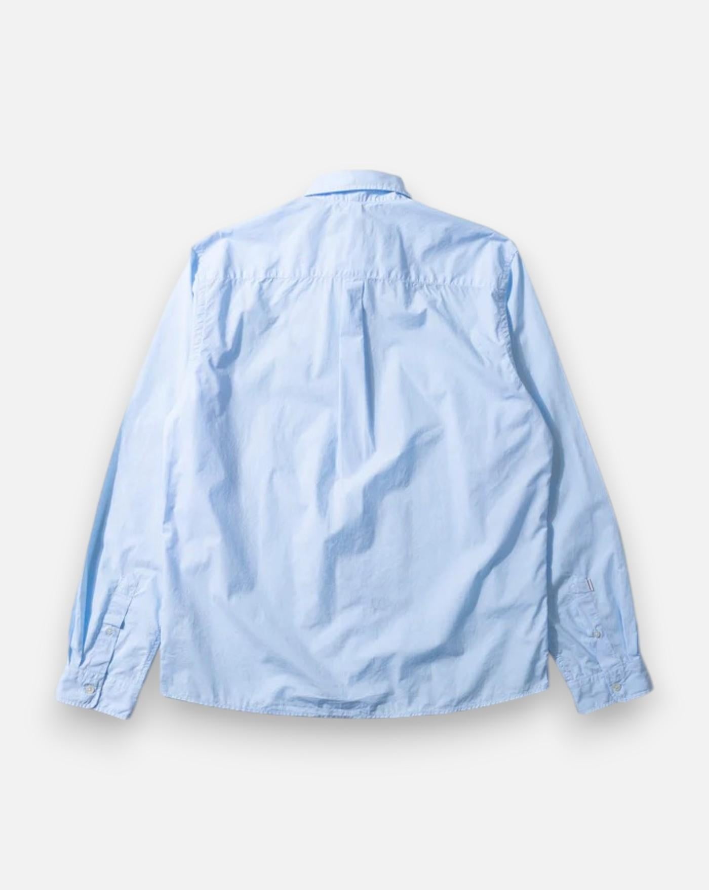 Camisa Edmmond Duck shirt popelin 1261004500 PLAIN LIGHT BLUE EDMMOND 