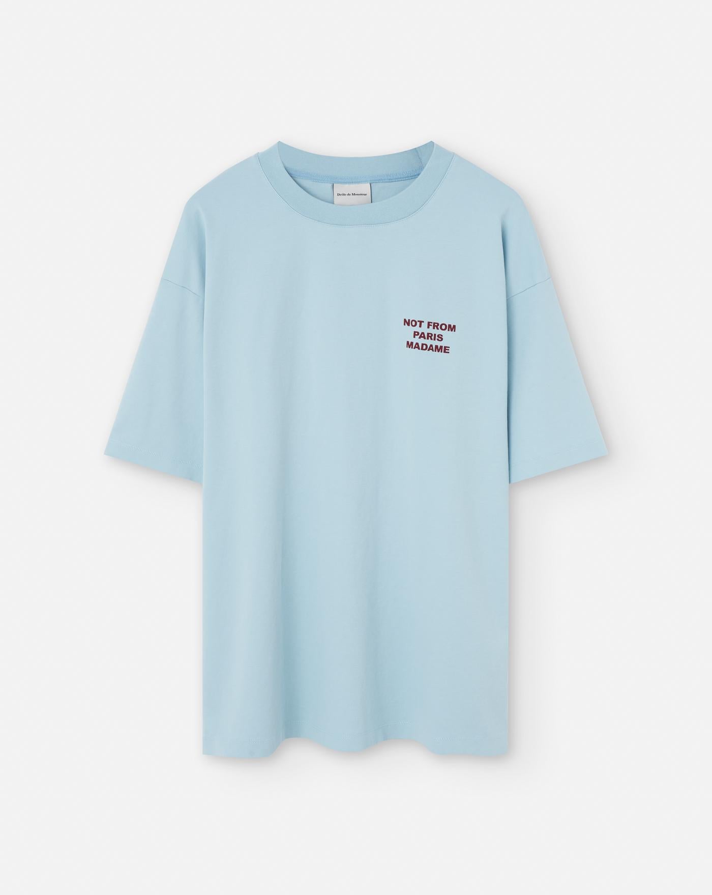 Camiseta Drole de Monsieur Le T-Shirt Slogan TS203 CO002 LBE DROLE DE MONSIEUR 