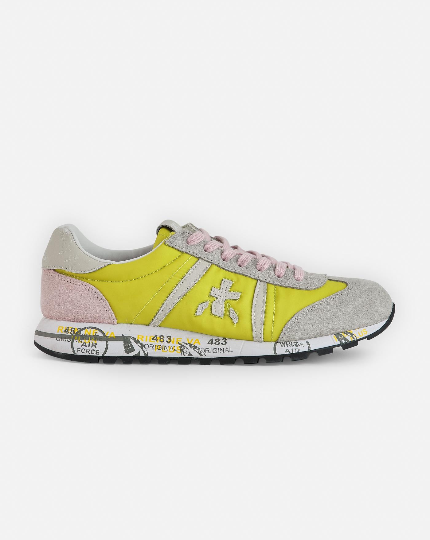 Zapatillas Premiata Lucyd Var 7412 LUCYD VAR 7412 YELLOW/GREY/PINK PREMIATA 
