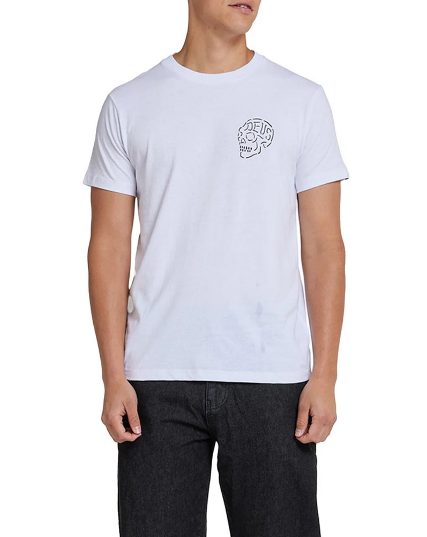 Camiseta Deus Ex Machina Venice Skull DMH31645C WHITE DEUS EX MACHINA 